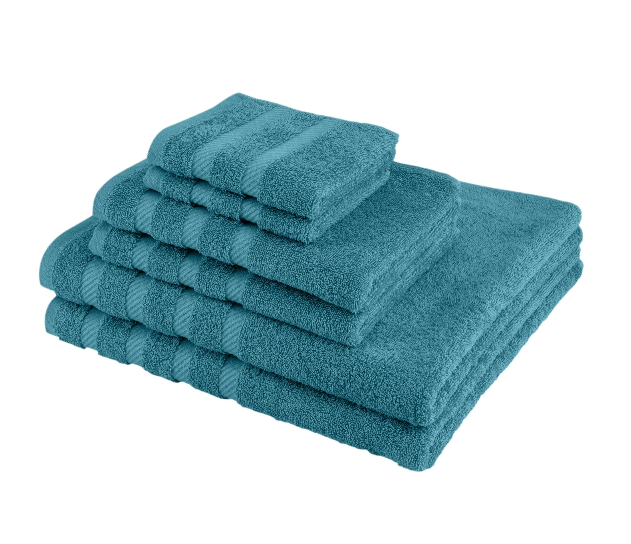 Antalya Turkish Cotton Bath, Hand, Washcloth Hotel Collection - 6 pc Towel Set - Image 8