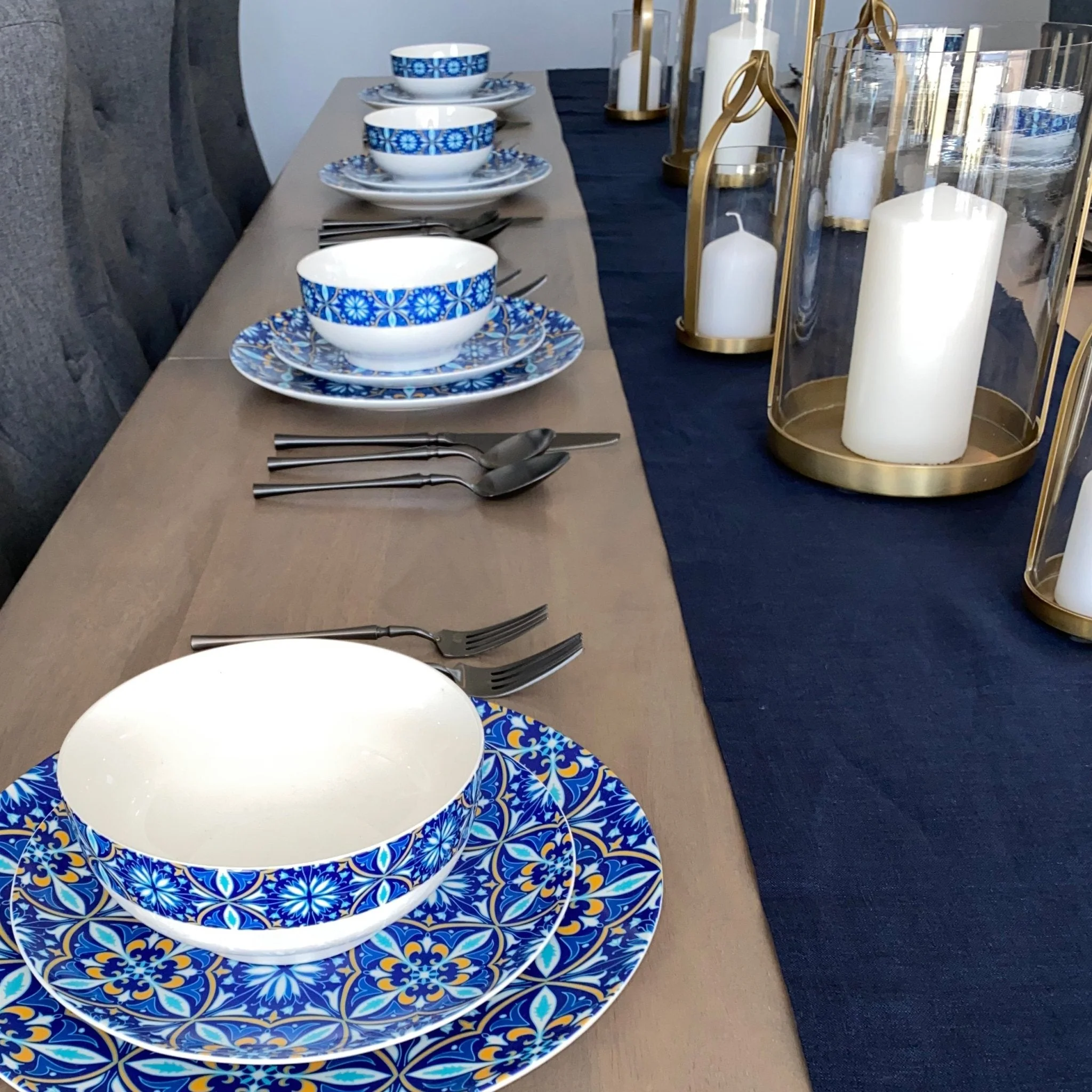 Azul Bone China Dinnerware Set - Image 3