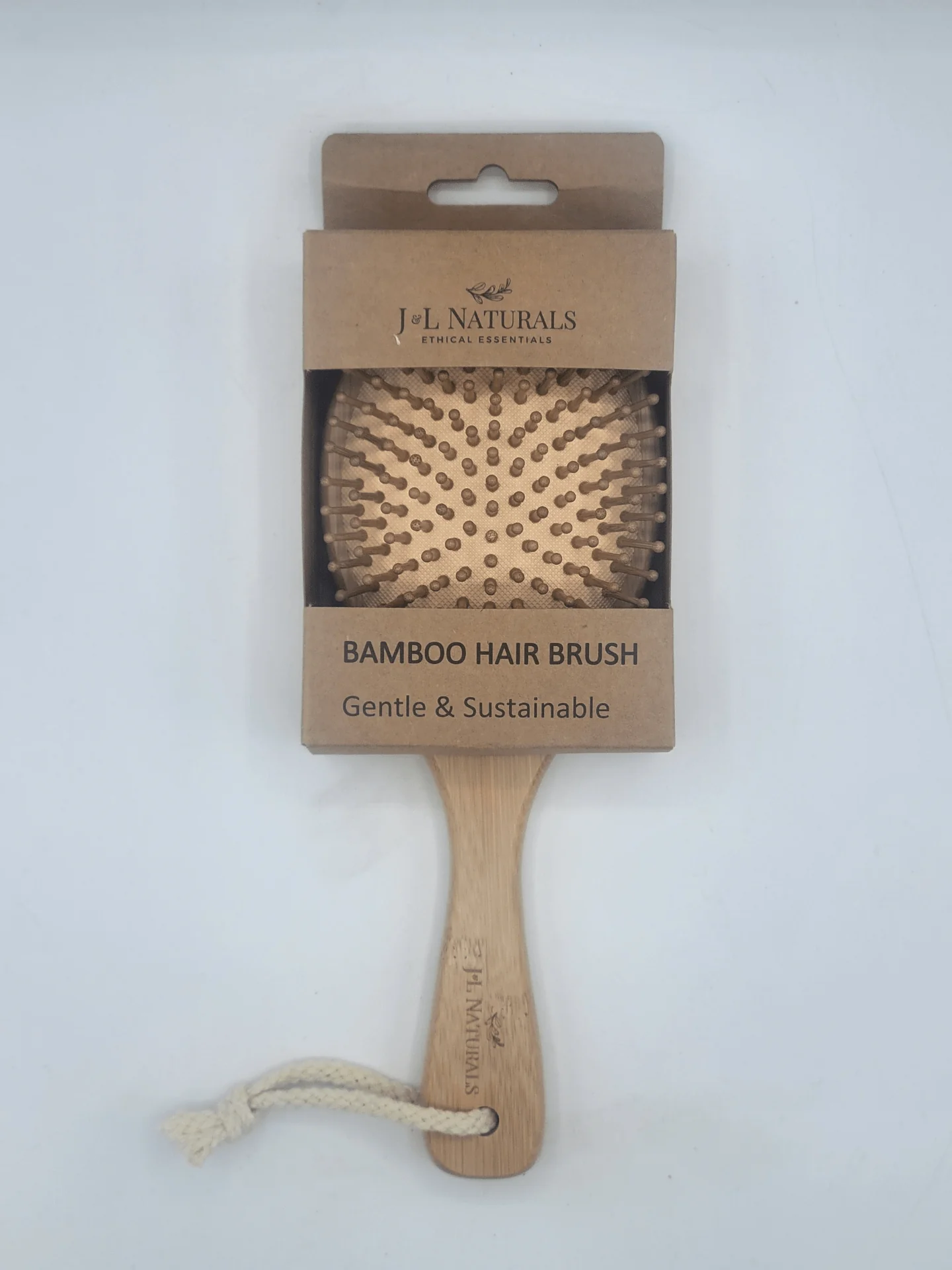 Bamboo Hair Brush β Eco-Friendly & Gentle Detangling - Image 5