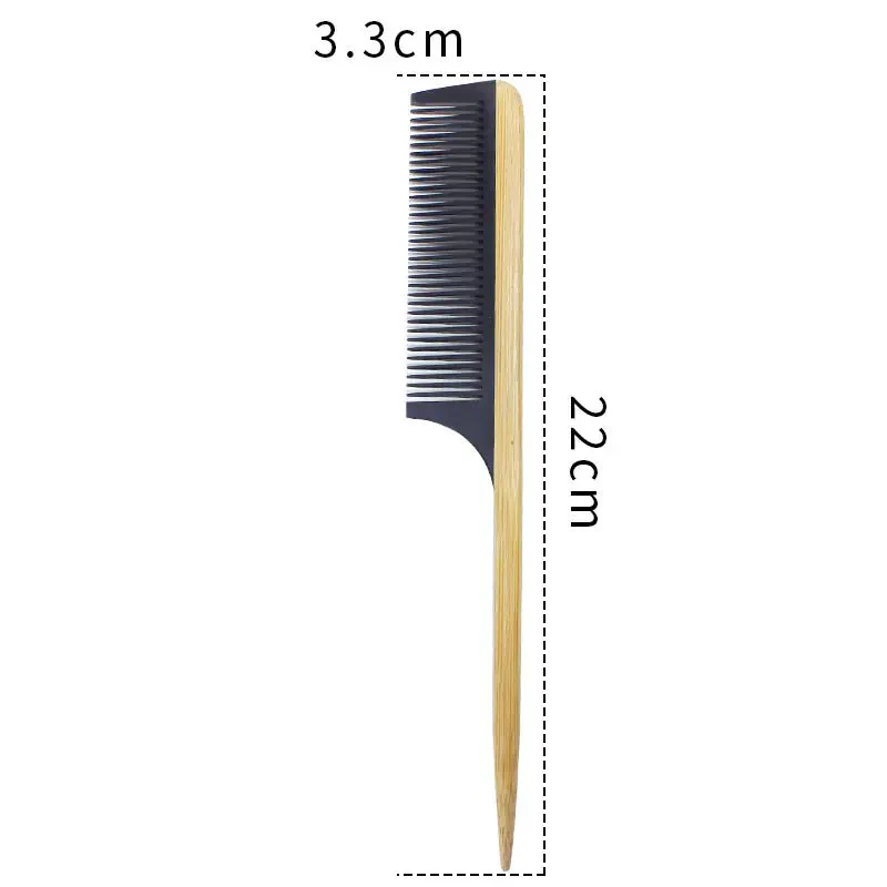Bamboo Hair Comb - Anti-Static, Eco-Friendly & Stylish - Image 4