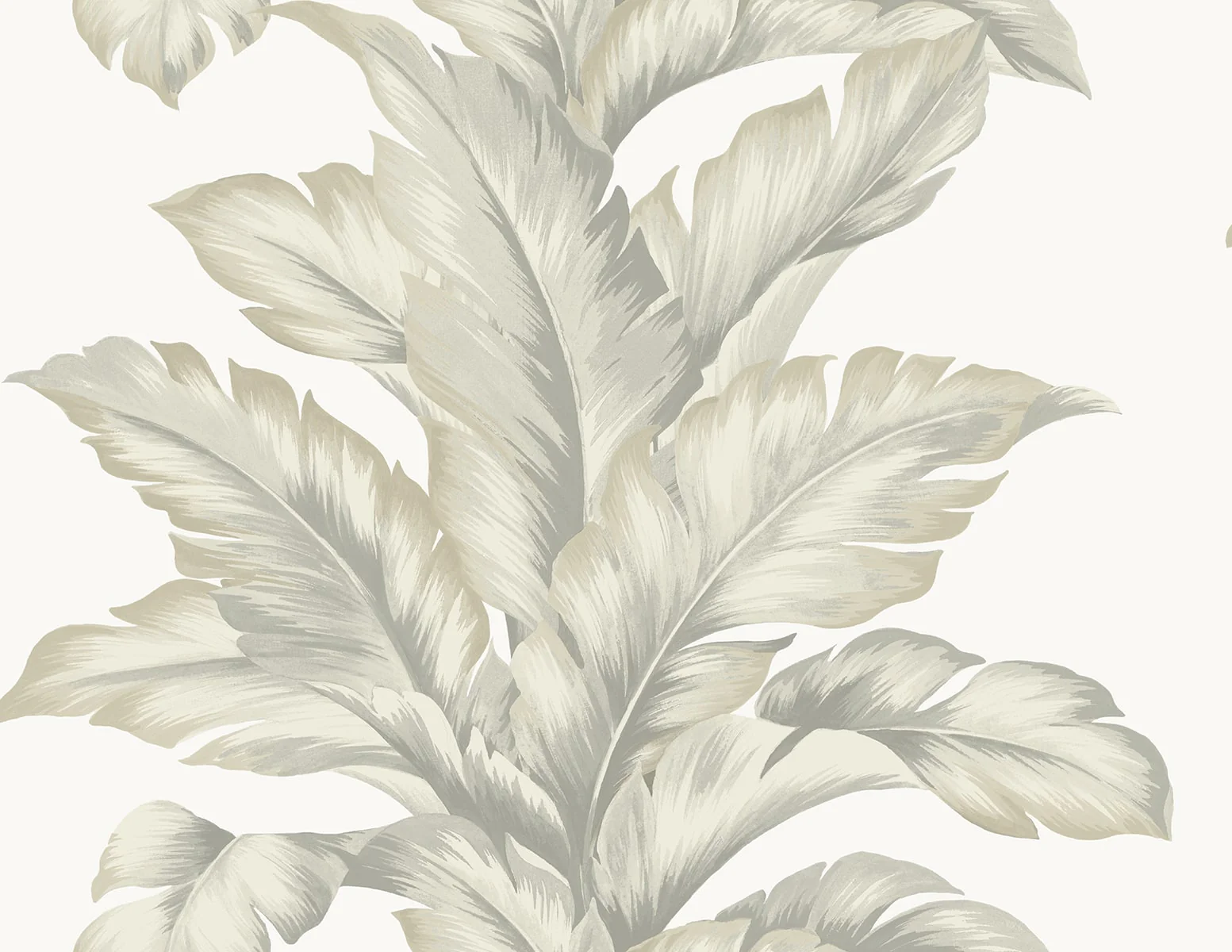 Banana Springs Palm Leaf Embossed Vinyl Unpasted Wallpaper - Image 10