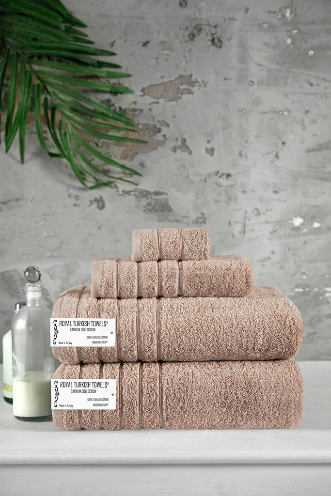 Barnum Turkish Cotton Towel Set of 4 - 2 Large Bath Towels - Image 4