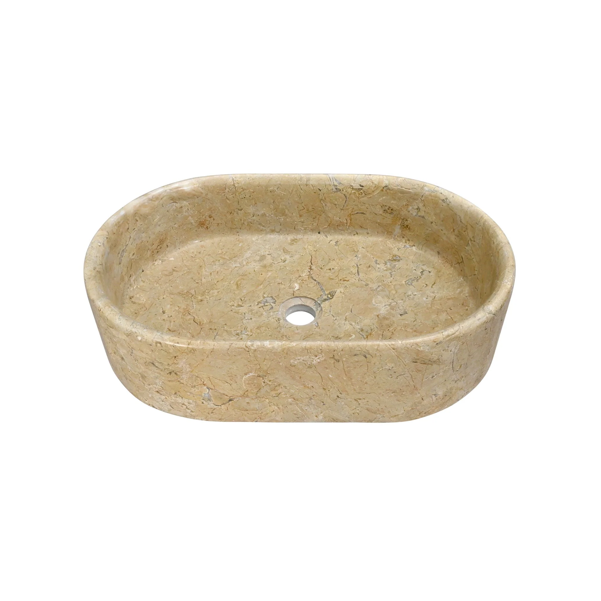 Bathroom Vessel Sink, Semi Polished Surface by Couch - Image 2