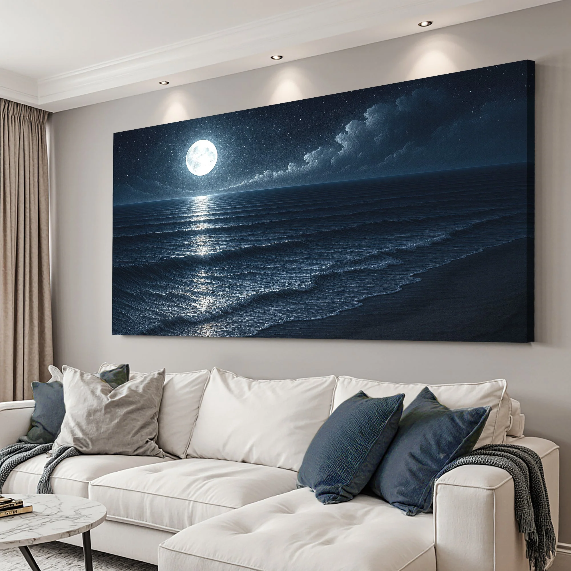 Beach Shoreline Coastal Wall Art - Image 4