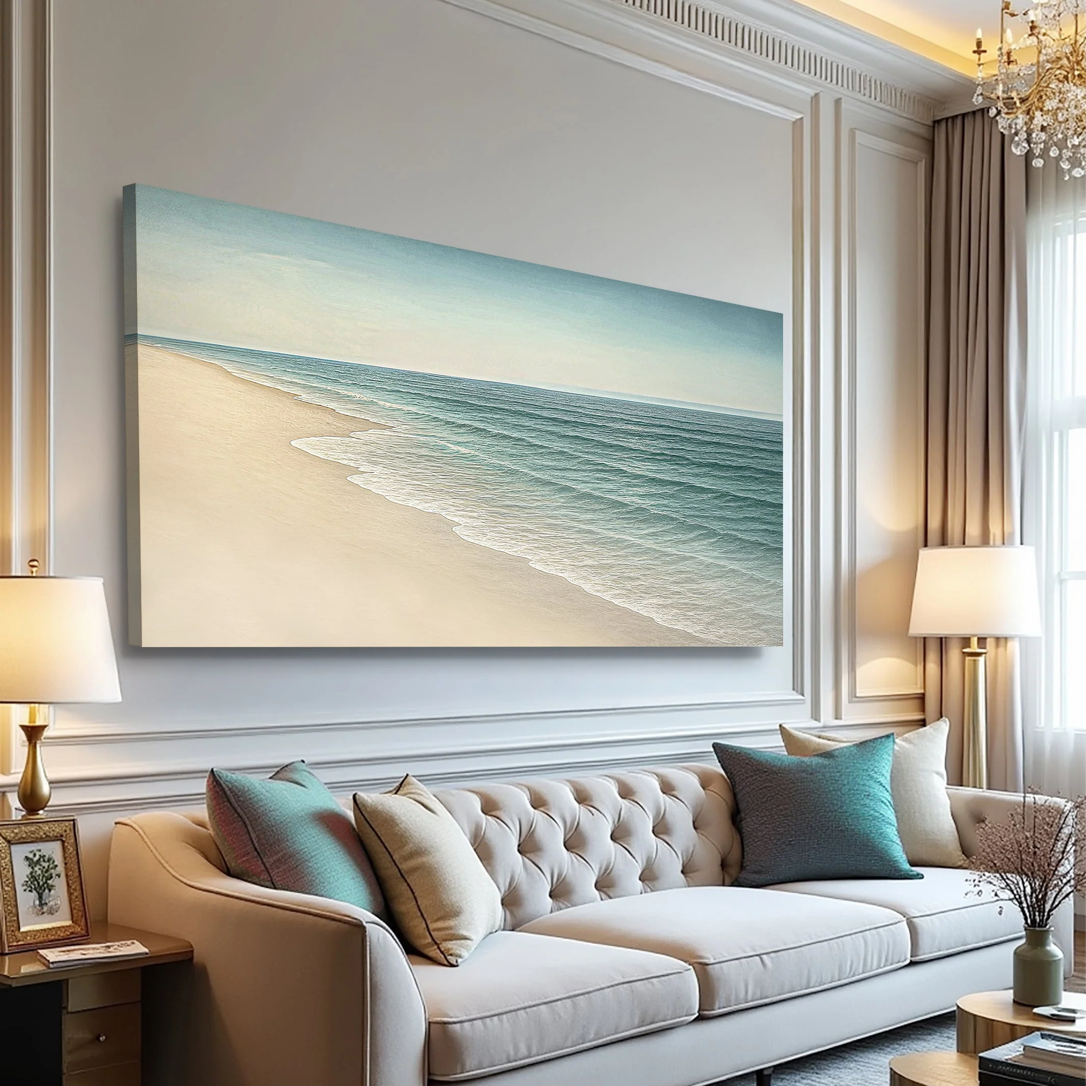 Beach Shoreline Coastal Wall Art II - Image 3
