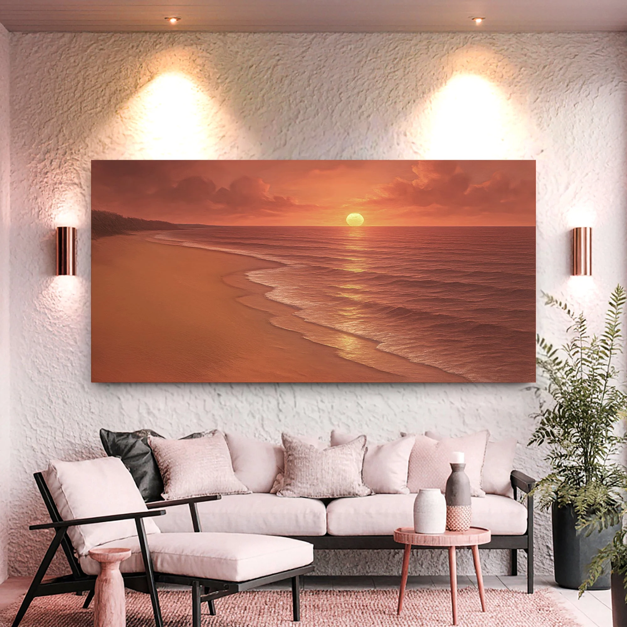 Beach Shoreline Coastal Wall Art VII - Image 4