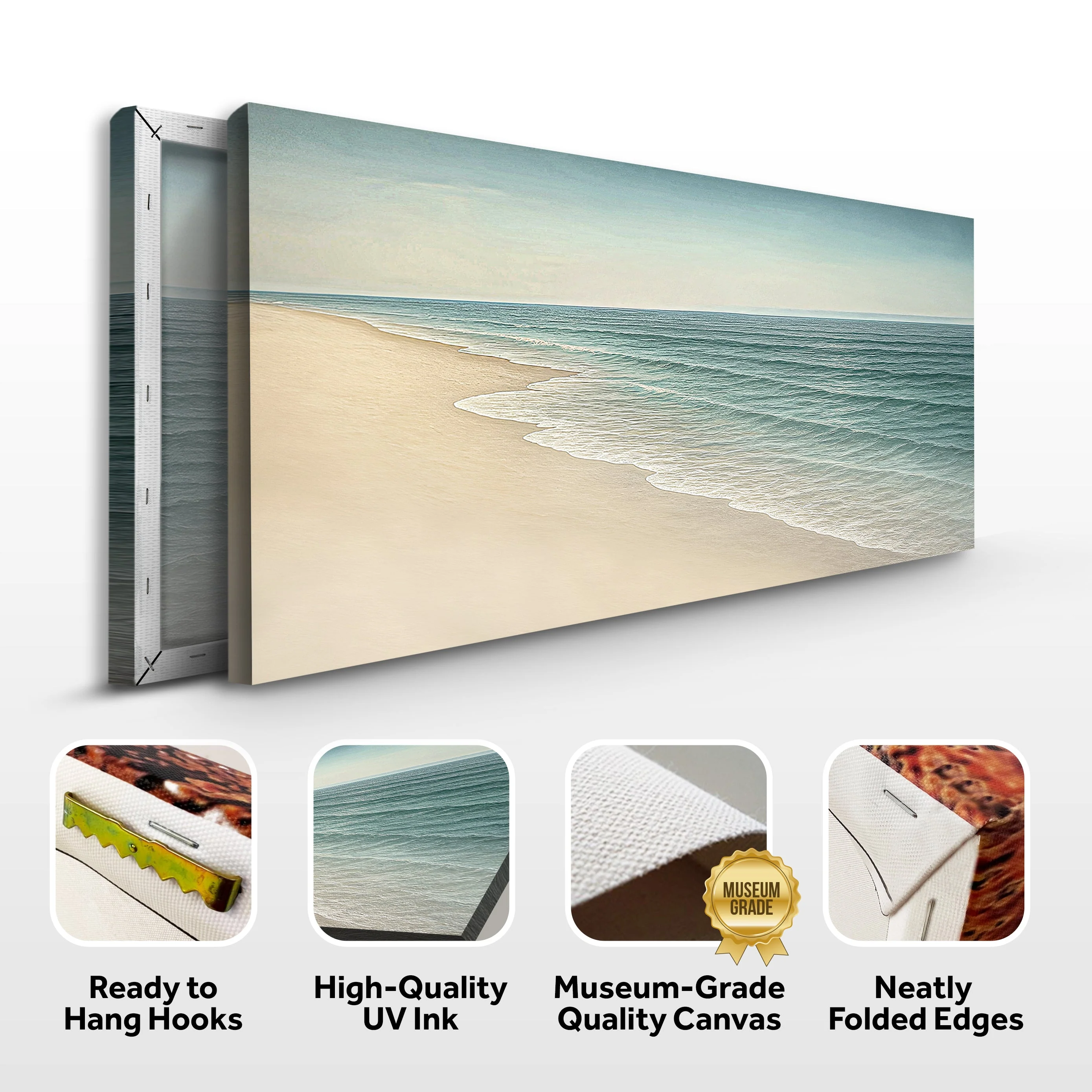 Beachside Bliss Coastal Wall Art - Image 8