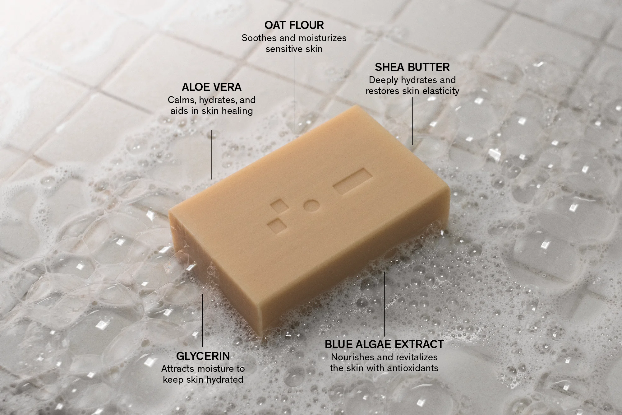 BERGAMOT AND MUSK - HAIR & BODY CLEANSING BAR - Image 2
