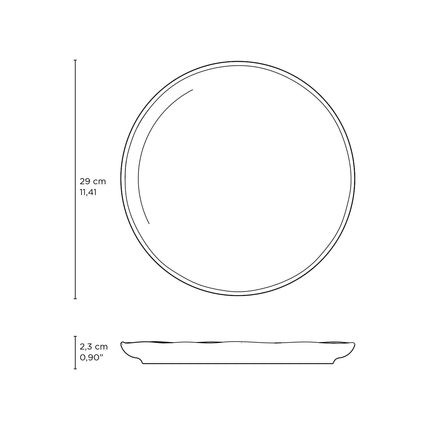 Buffet Dinner Plate Set of 6 - Image 69