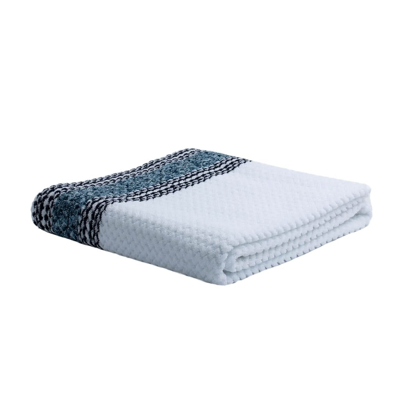 Cali White Blue Chevron by Turkish Towel Collection - Image 5
