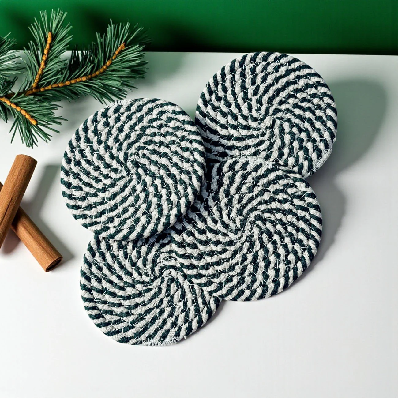 Candy Cane Coaster 4pk by Gia Roma - Image 42