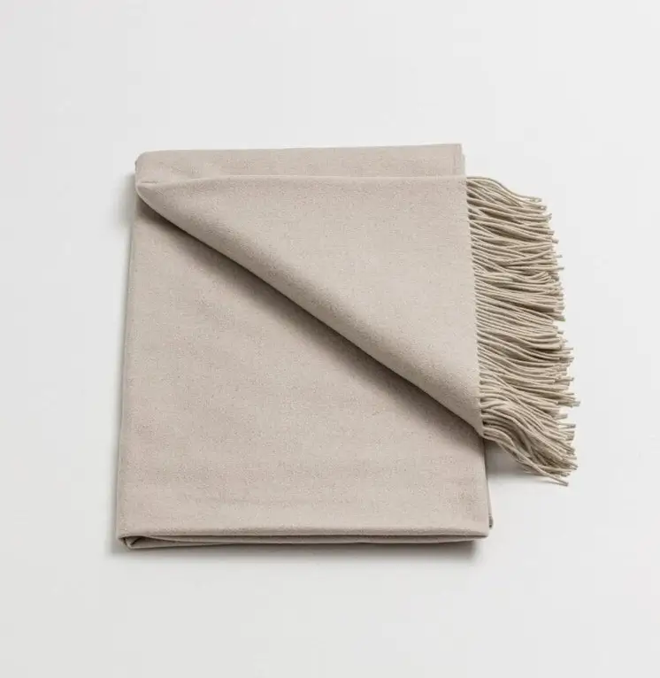 Cashmere Throw Blanket - 55"x74" - Image 2
