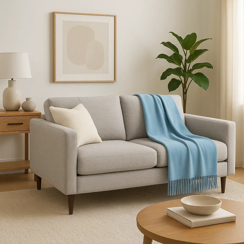 Cashmere Throw Blanket - 55"x74" - Image 21