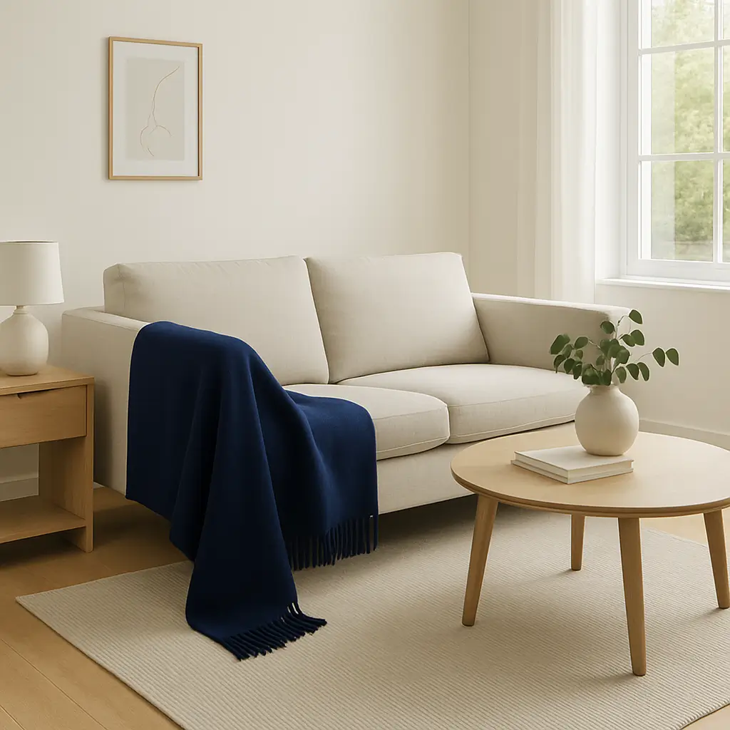 Cashmere Throw Blanket - 55"x74" - Image 24