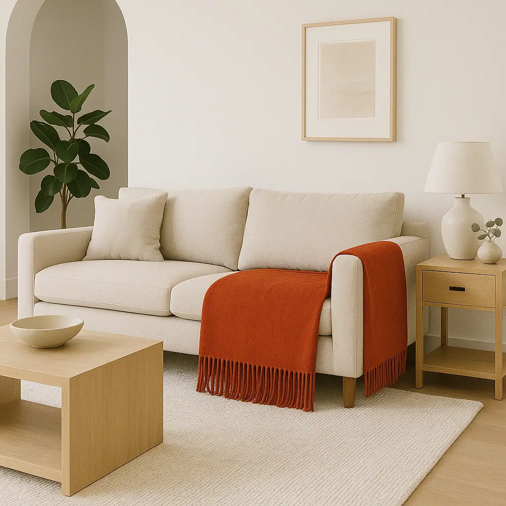 Cashmere Throw Blanket - 55"x74" - Image 34
