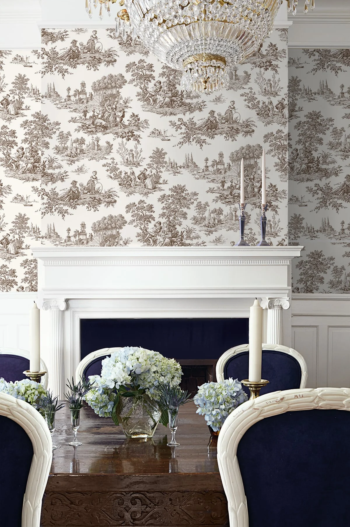 Chateau Toile Peel and Stick Removable Wallpaper - Image 25