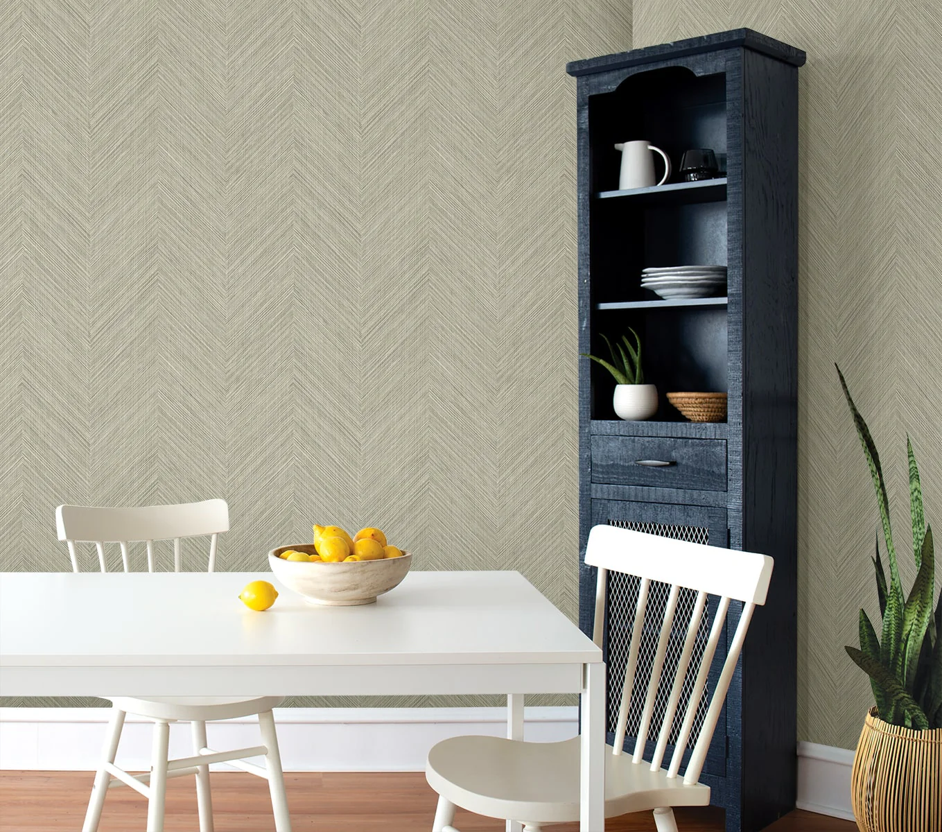 Chevron Stripe Peel and Stick Removable Wallpaper - Image 20