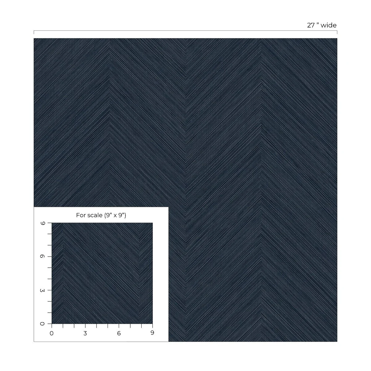 Chevron Stripe Peel and Stick Removable Wallpaper - Image 8