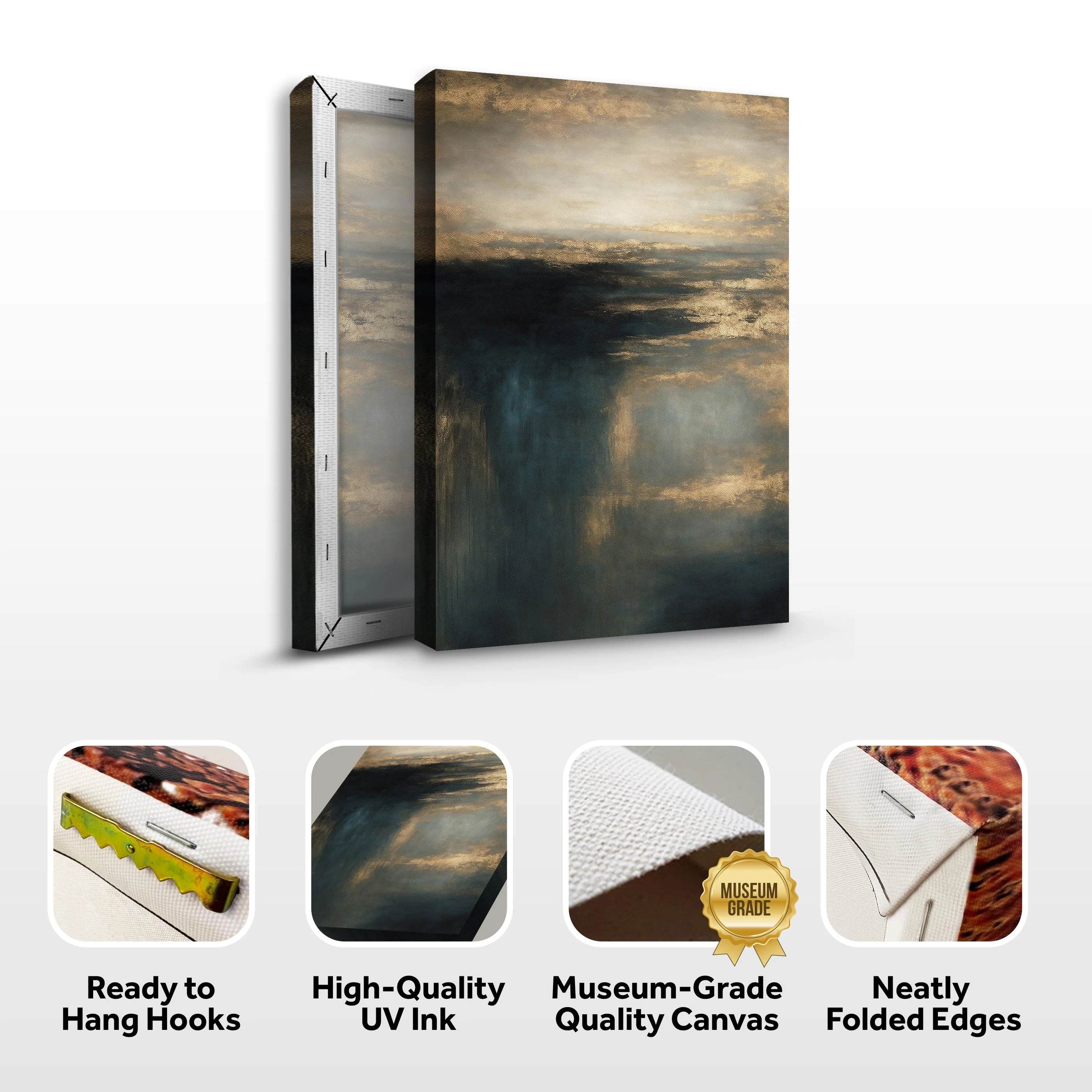 Cloudscape Glimmer Wall Art - Image 8