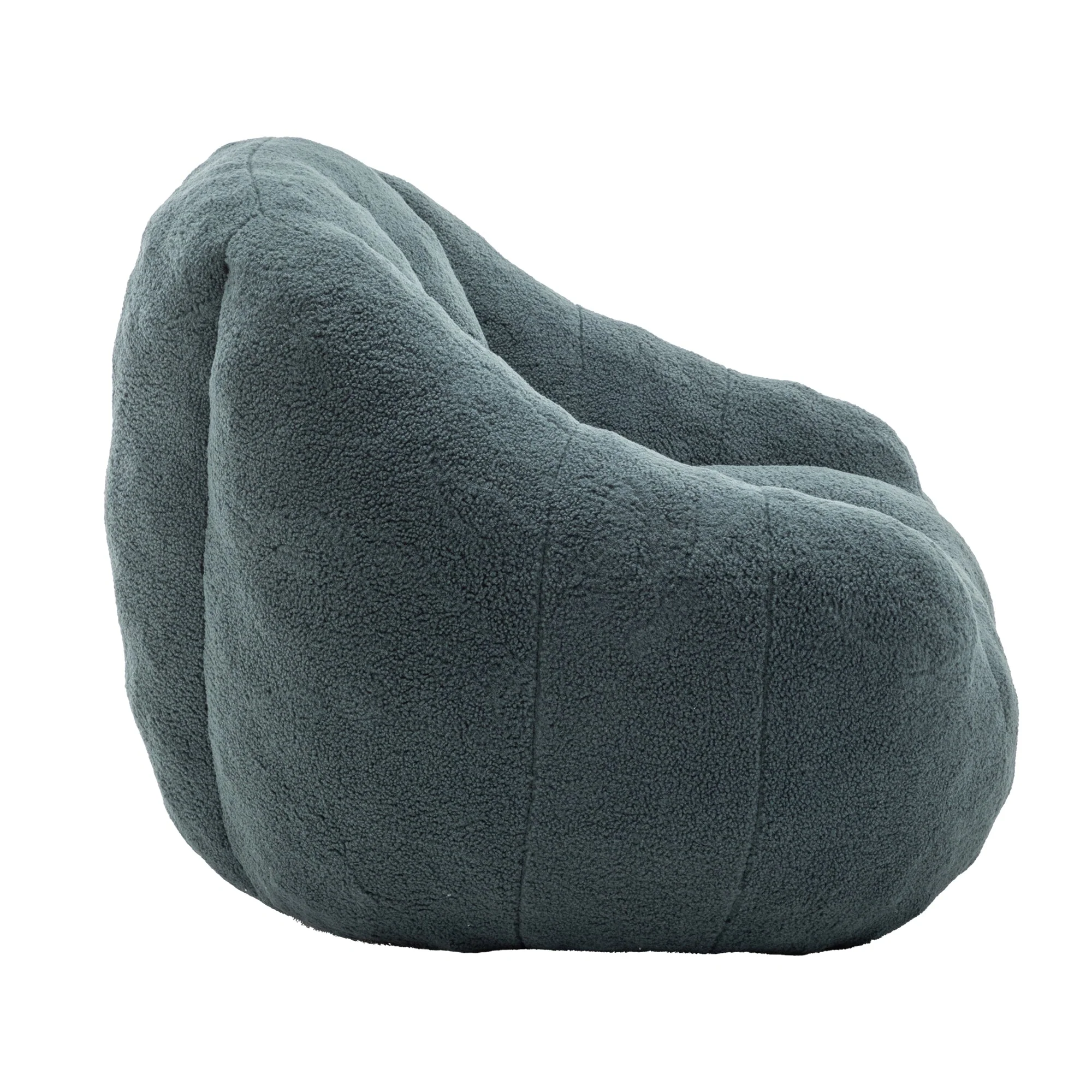 Comfy Bean Bag Chair with Memory Foam Filler – Green - Image 14