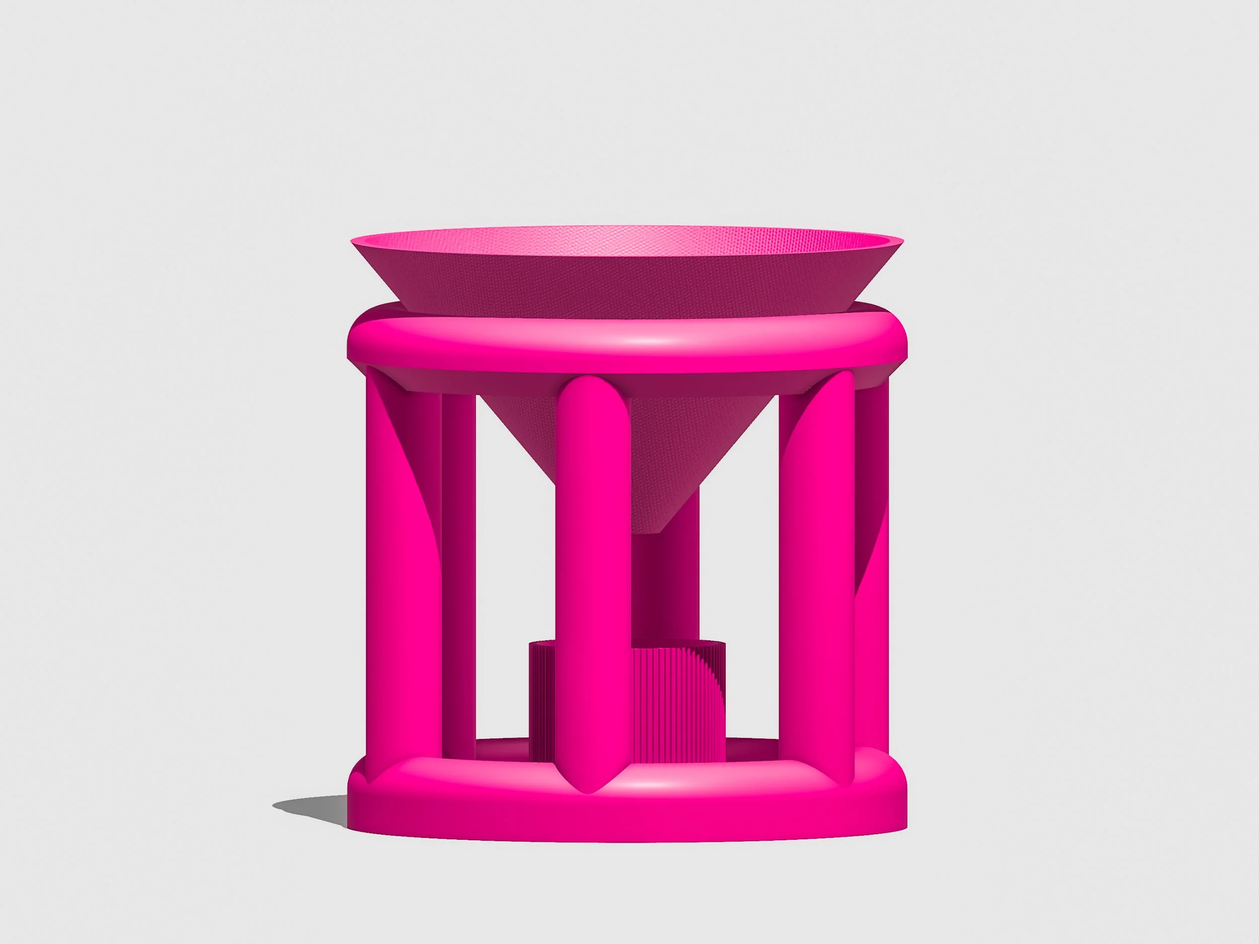 Conduit Plant Stand with Planter & Catch - Image 19