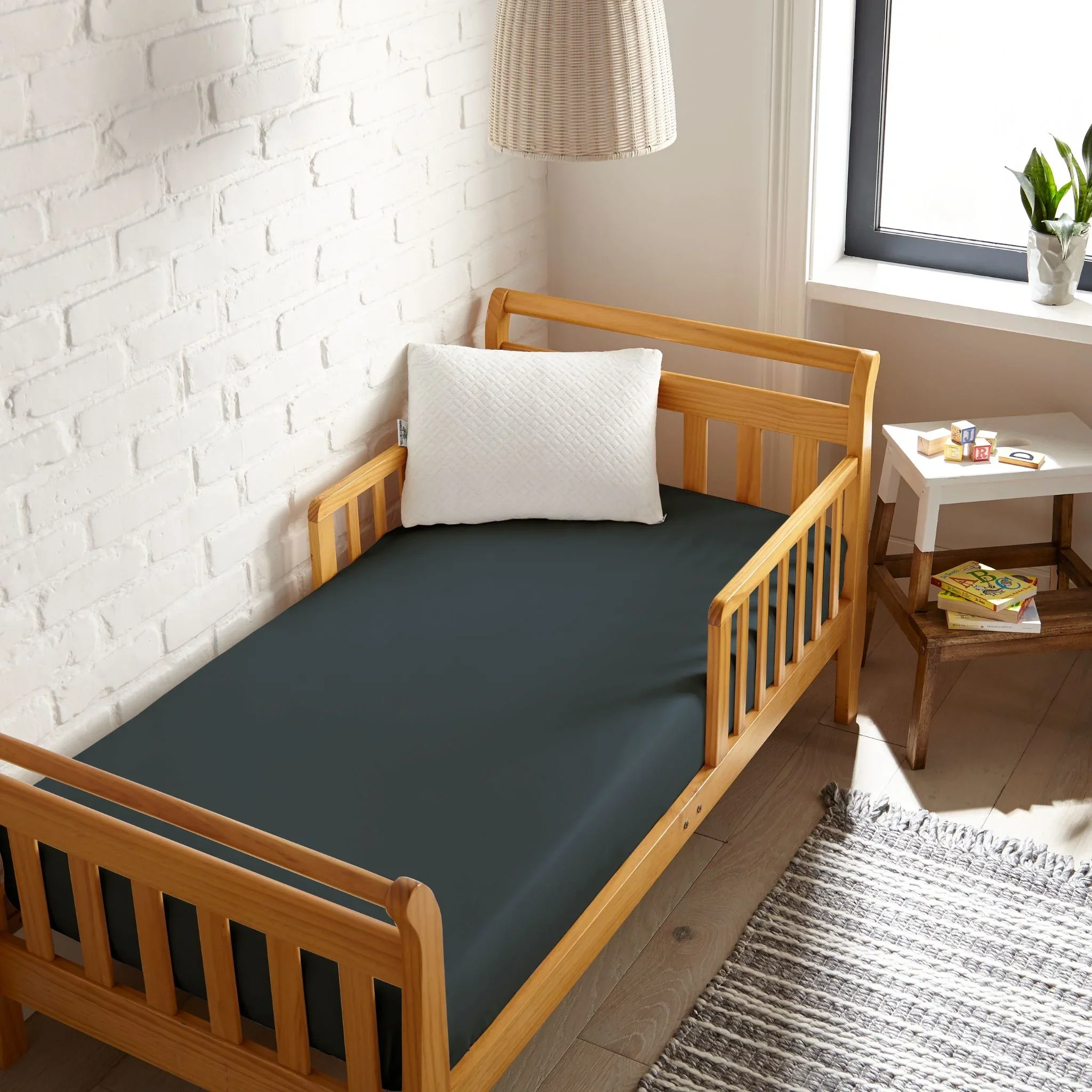 Cooling Bamboo Crib Fitted Sheet | Signature Collection - Image 13