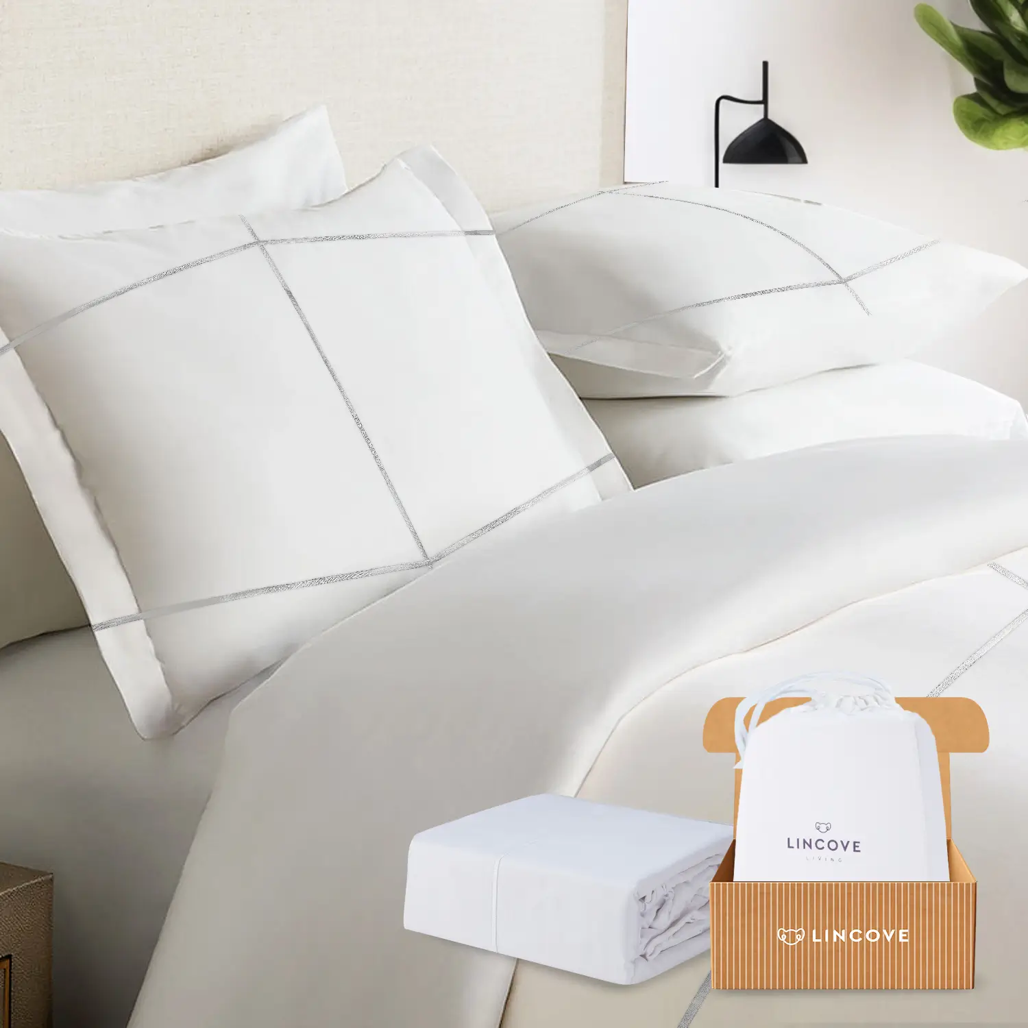 Cordoba 100% Cotton Duvet Cover Set