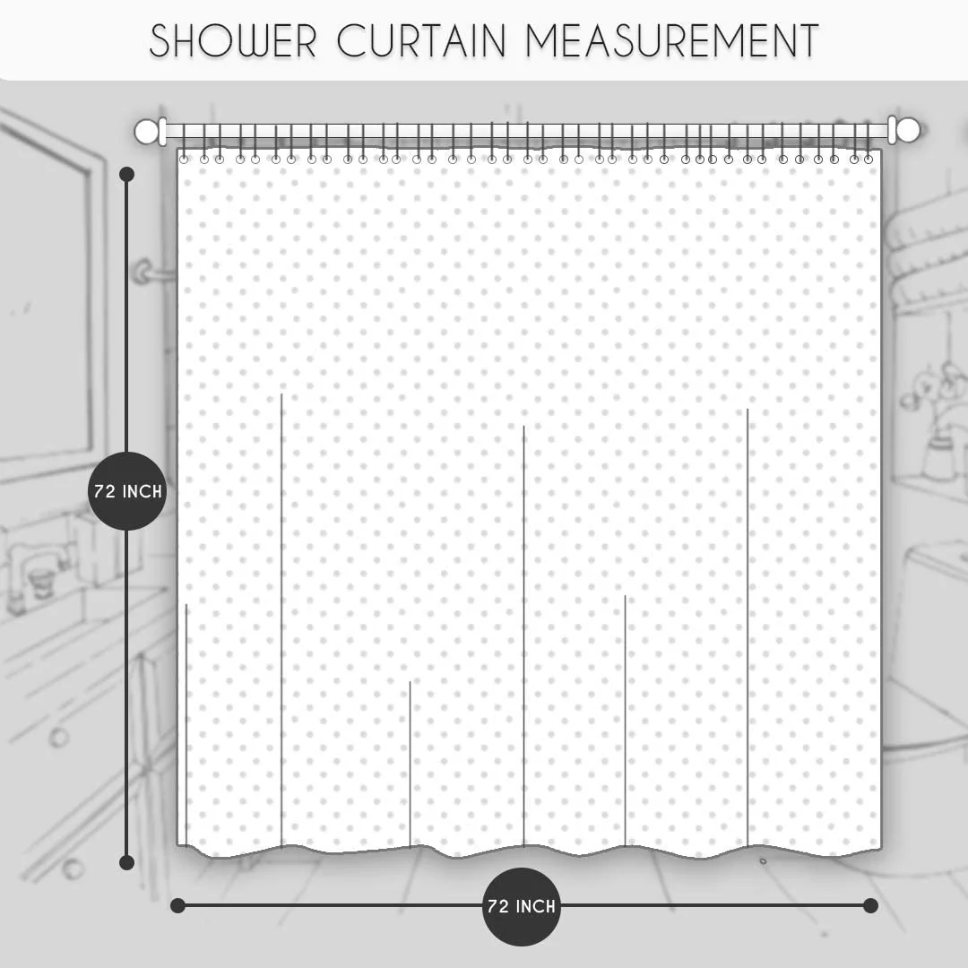 Corner Play Shower Curtain, Heavy Duty Design with 12 Grommets and Hooks, 72 x 72 Inches - Image 6