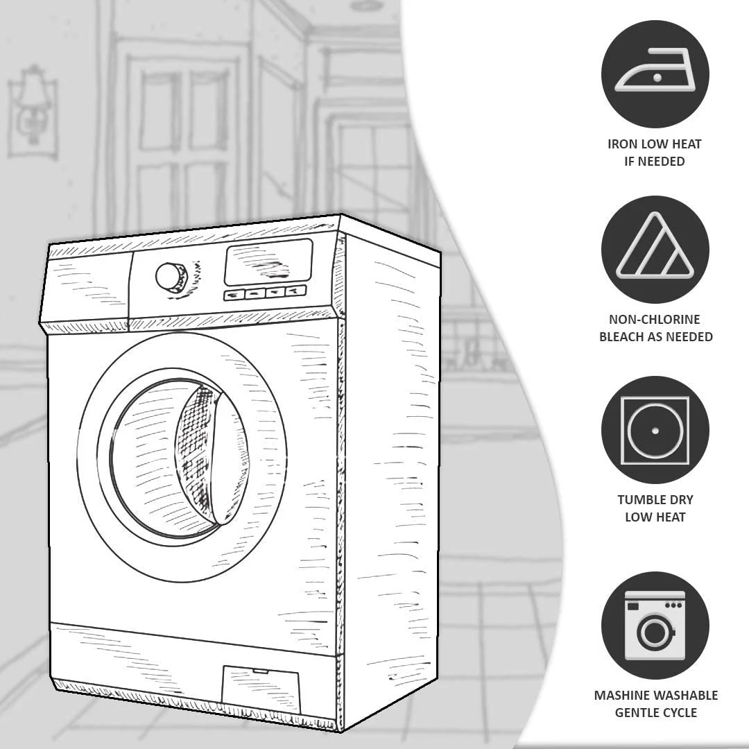 Corner Play Shower Curtain, Heavy Duty Design with 12 Grommets and Hooks, 72 x 72 Inches - Image 7