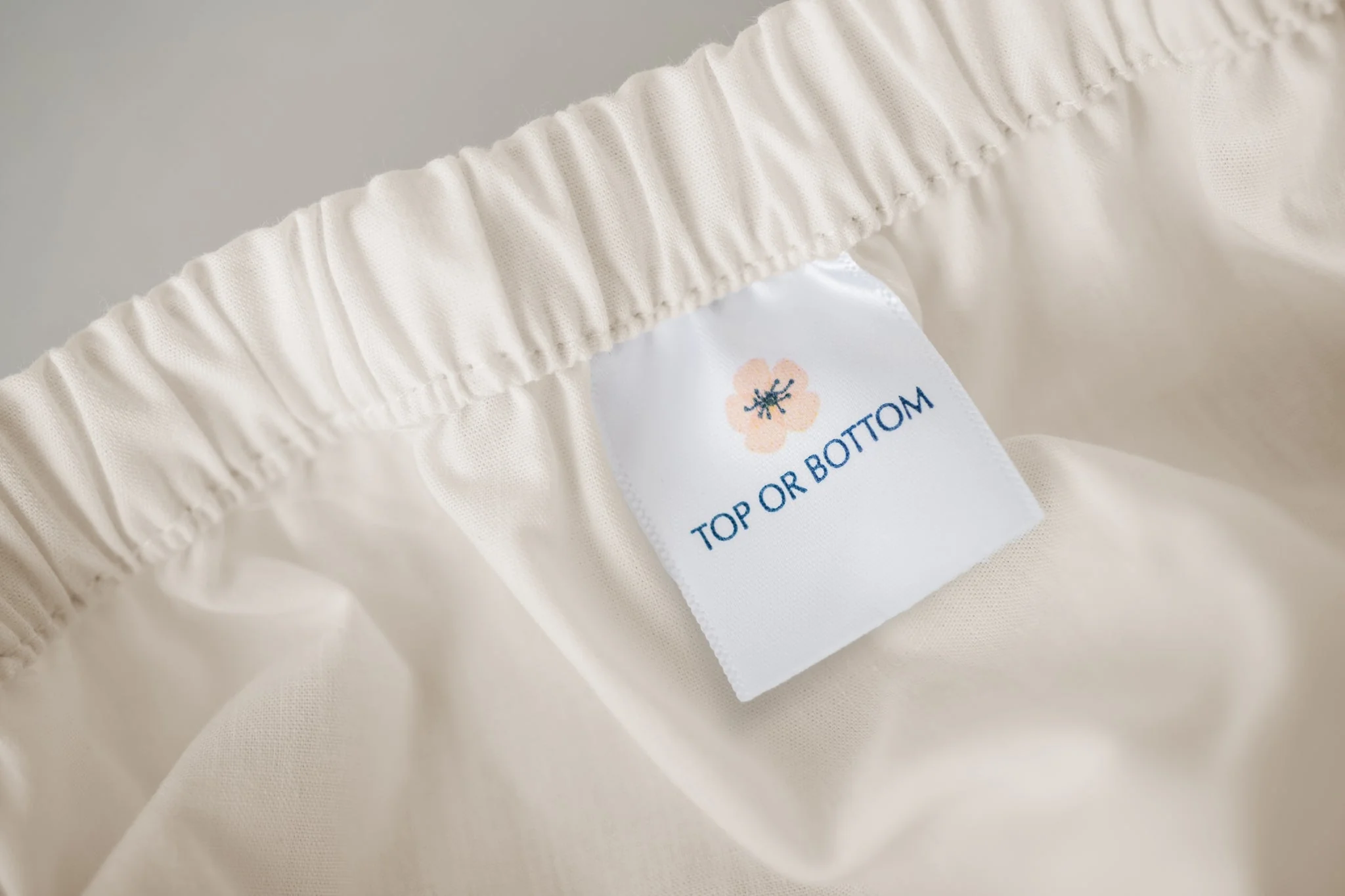 Cotton Single [Separate] Fitted Bed Sheet - Image 2