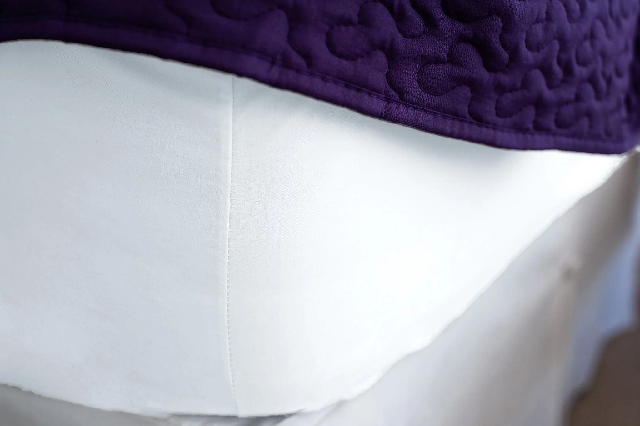 Cotton Single [Separate] Fitted Bed Sheet - Image 8
