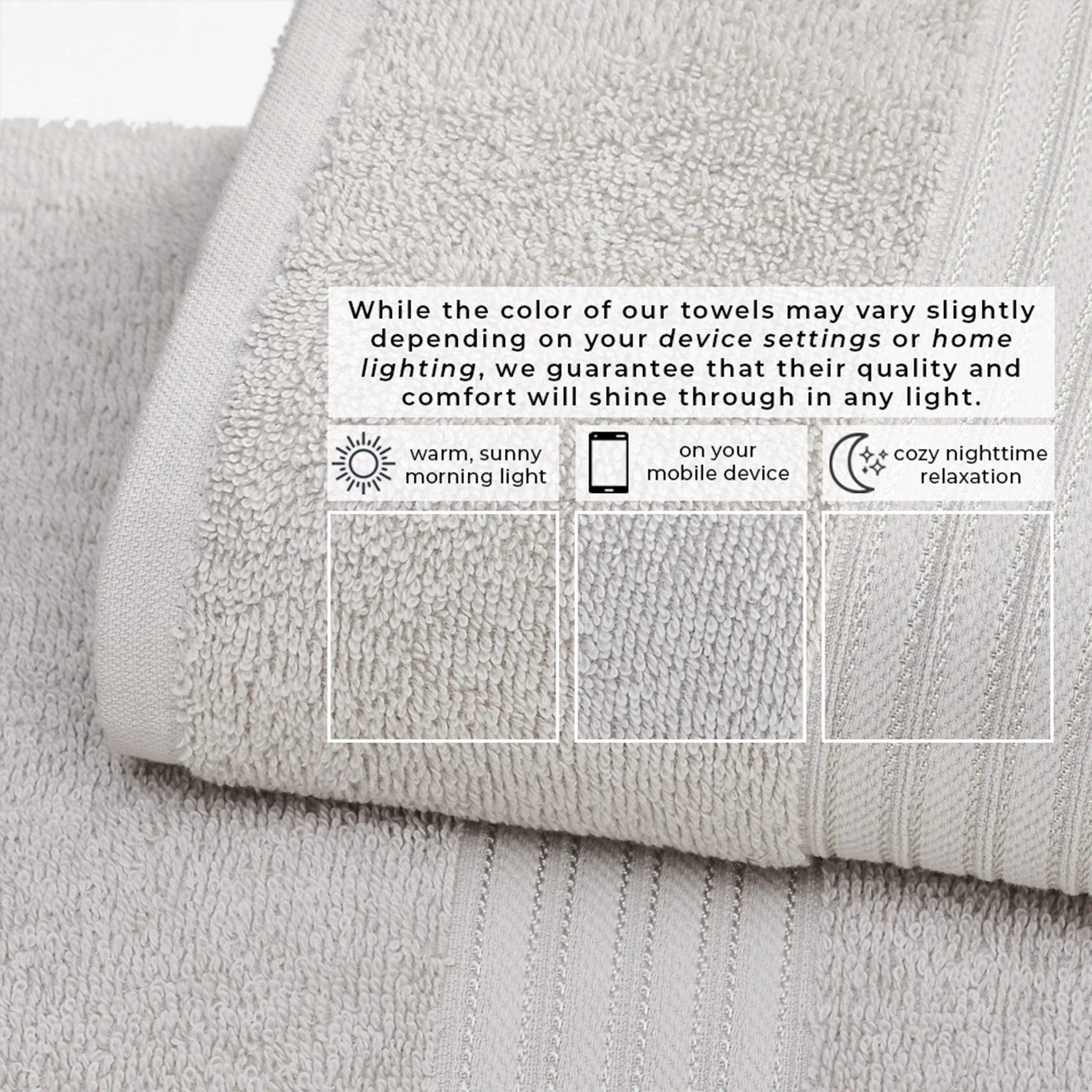 Cotton Terry Bath Towel Set - Cooper Collection - Image 103