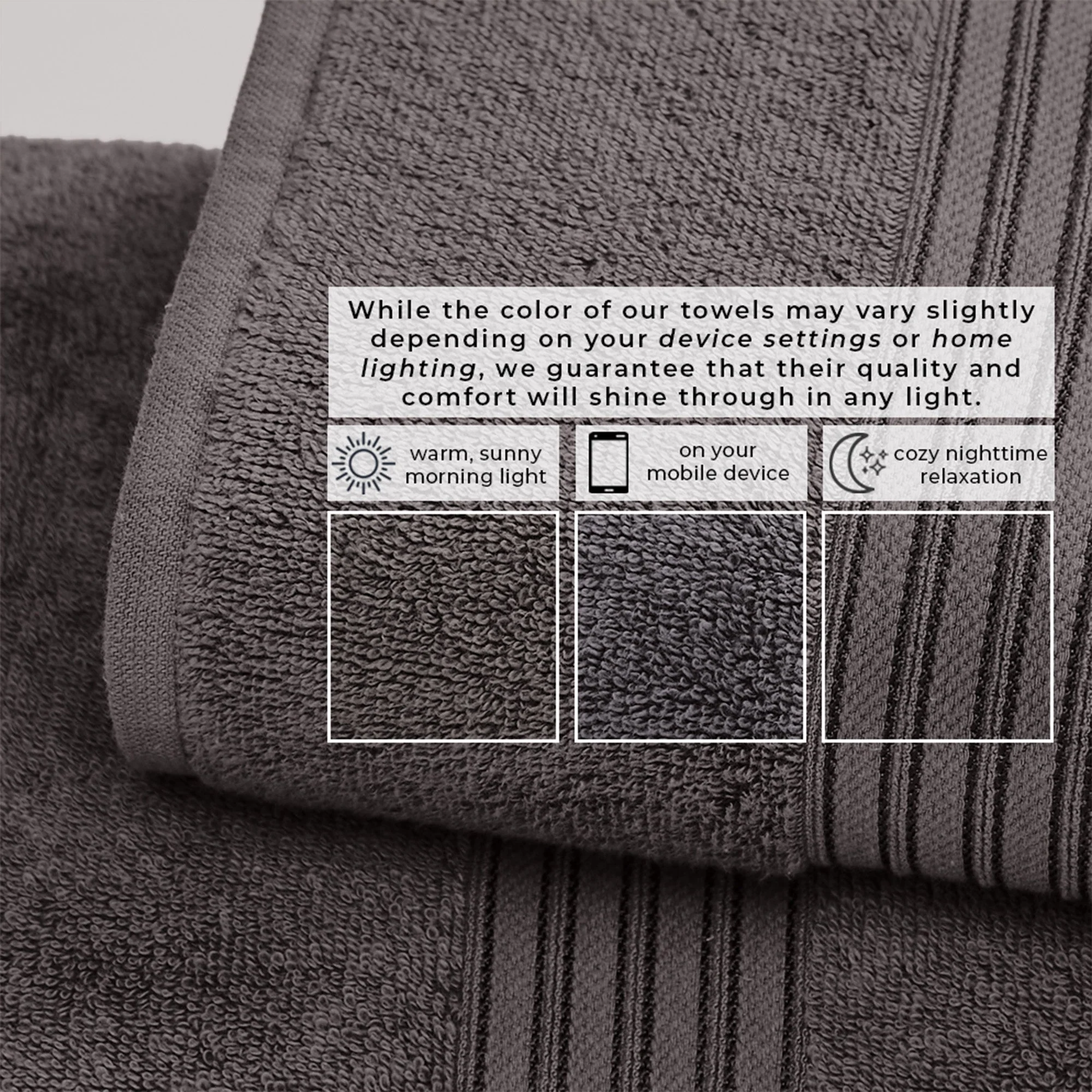 Cotton Terry Bath Towel Set - Cooper Collection - Image 113