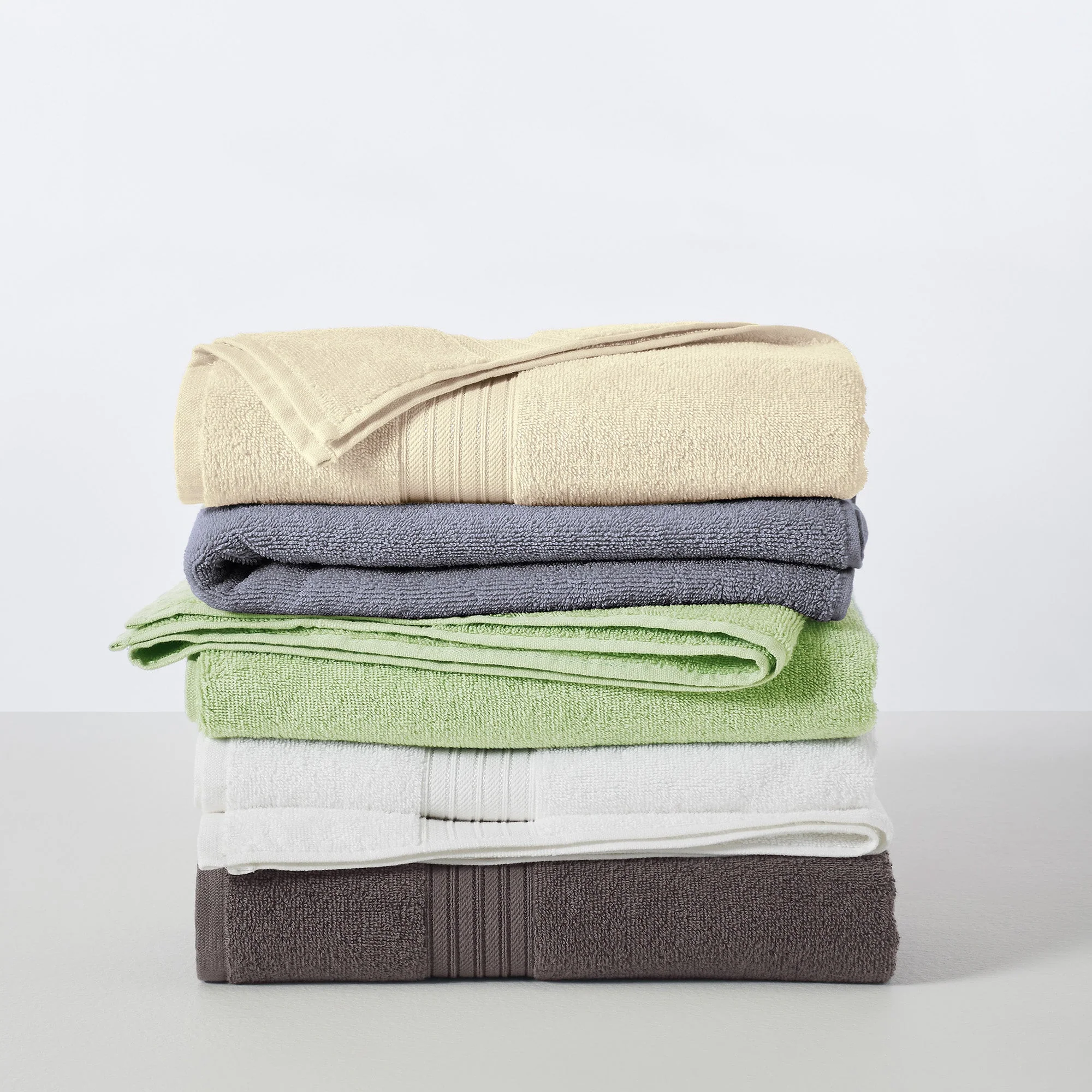 Cotton Terry Bath Towel Set - Cooper Collection - Image 114