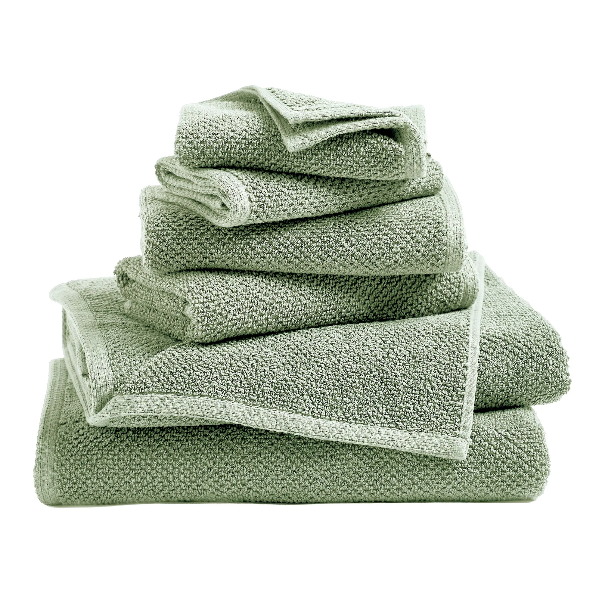 Cotton Textured Bath Towel Set - Acacia Collection - Image 127