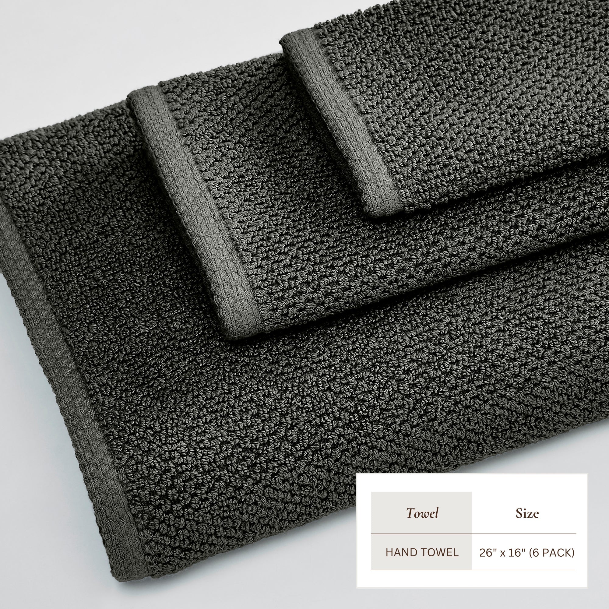 Cotton Textured Bath Towel Set - Acacia Collection - Image 165