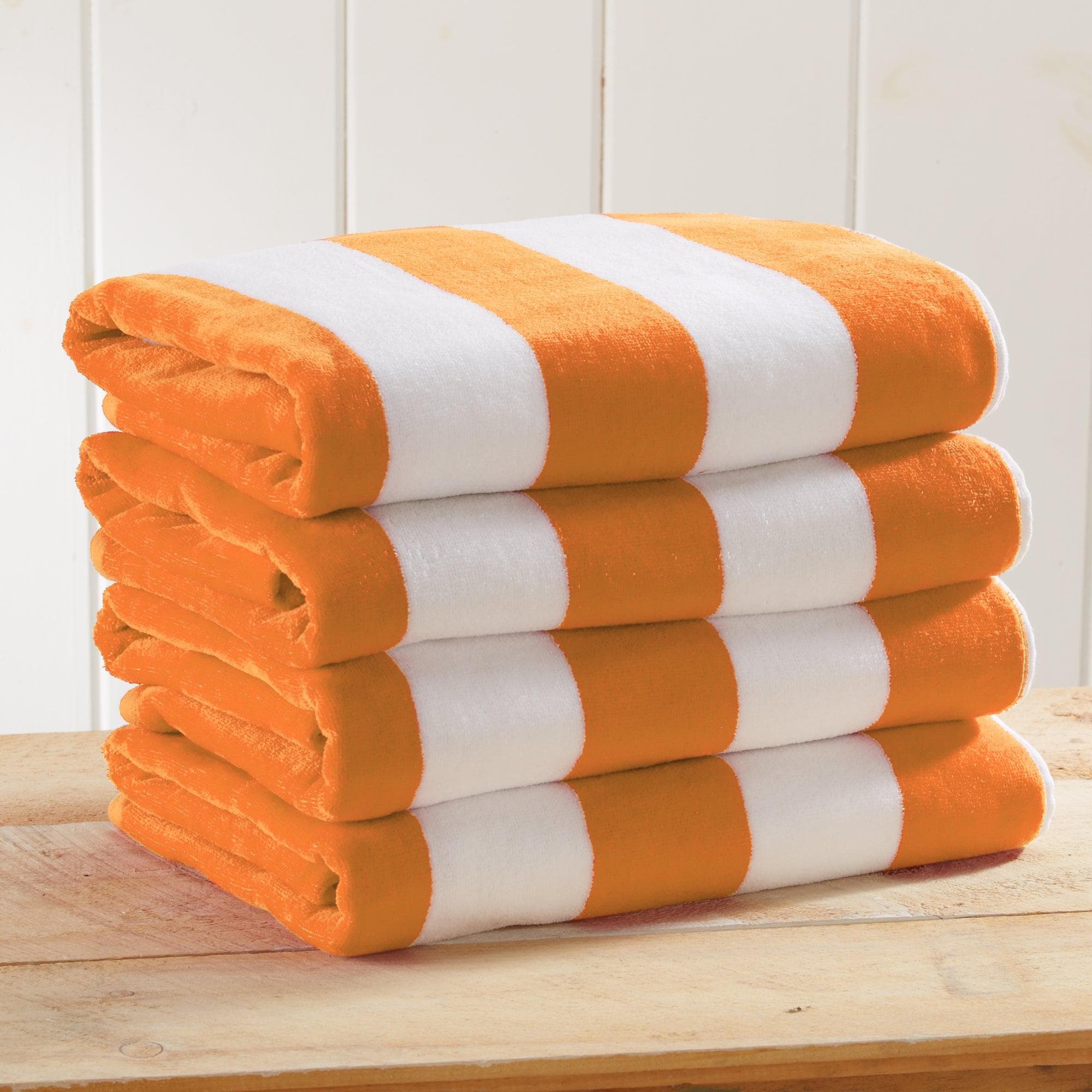 Cotton Velour Cabana Stripe Beach Towel - Novia Collection - Image 77