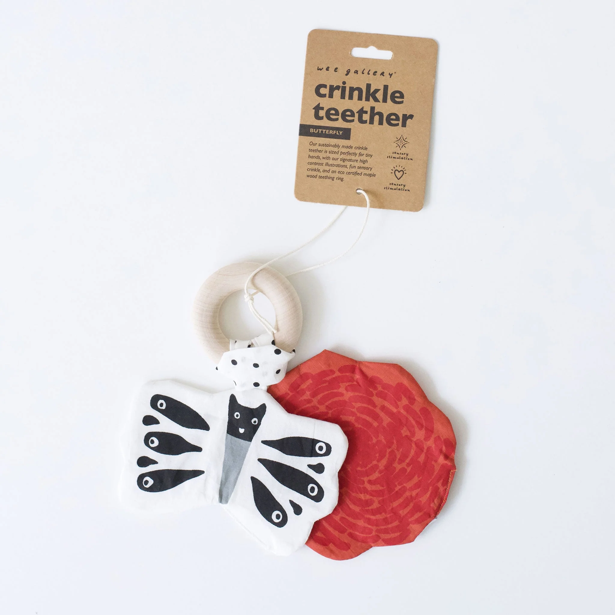 Crinkle Teether - Butterfly - Image 5