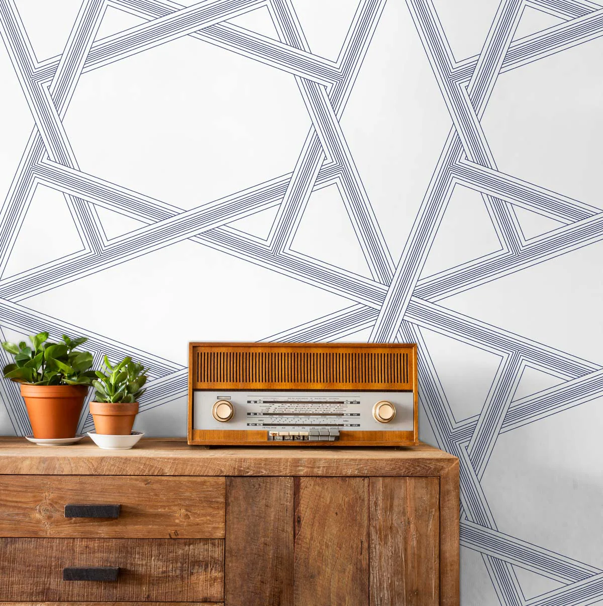 Crossroads Geo Premium Peel and Stick Removable Wallpaper - Image 7