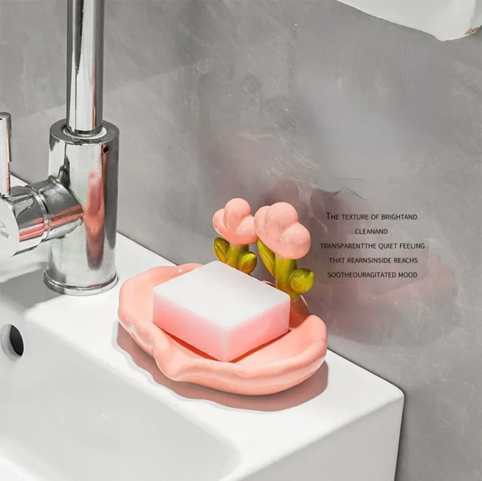 Cute Flowers Soap Dish by Kore Kawaii - Image 8