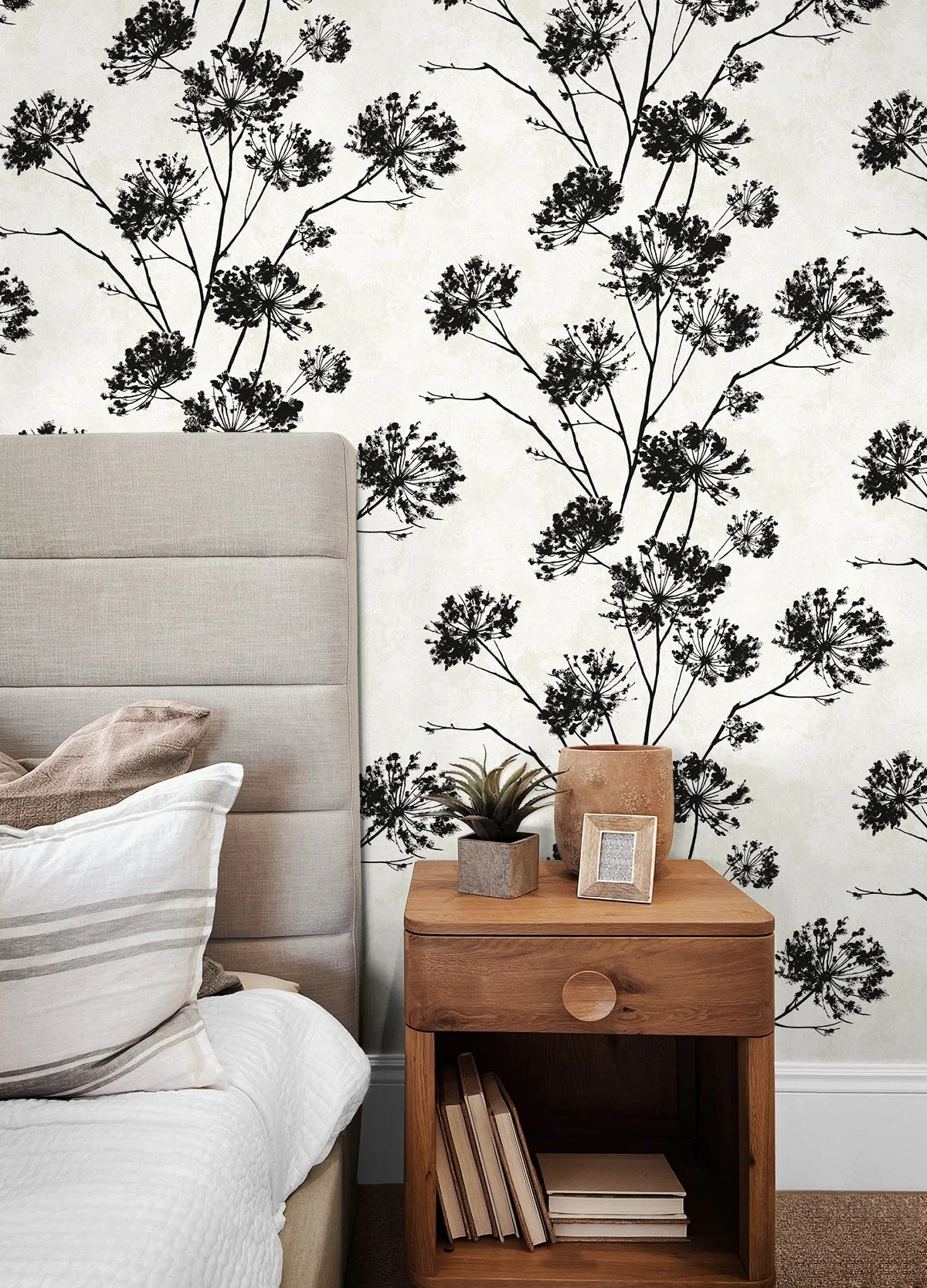 Dandelion Floral Peel and Stick Removable Wallpaper - Image 3