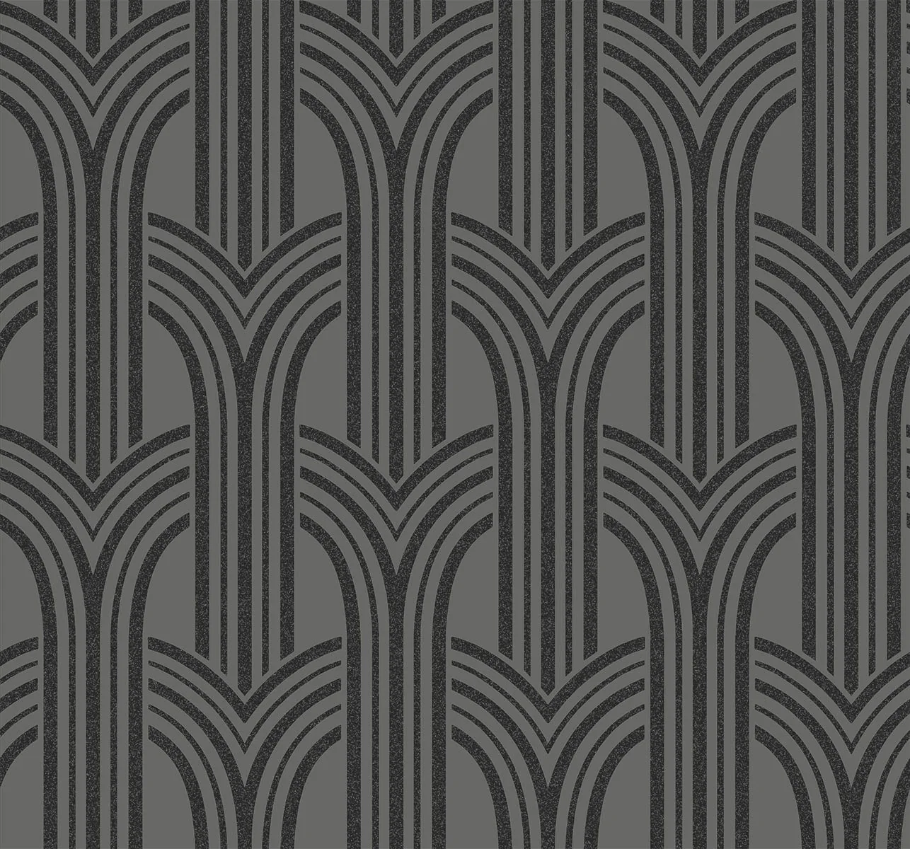 Deco Arches Glass Beaded Geometric Unpasted Wallpaper - Image 28