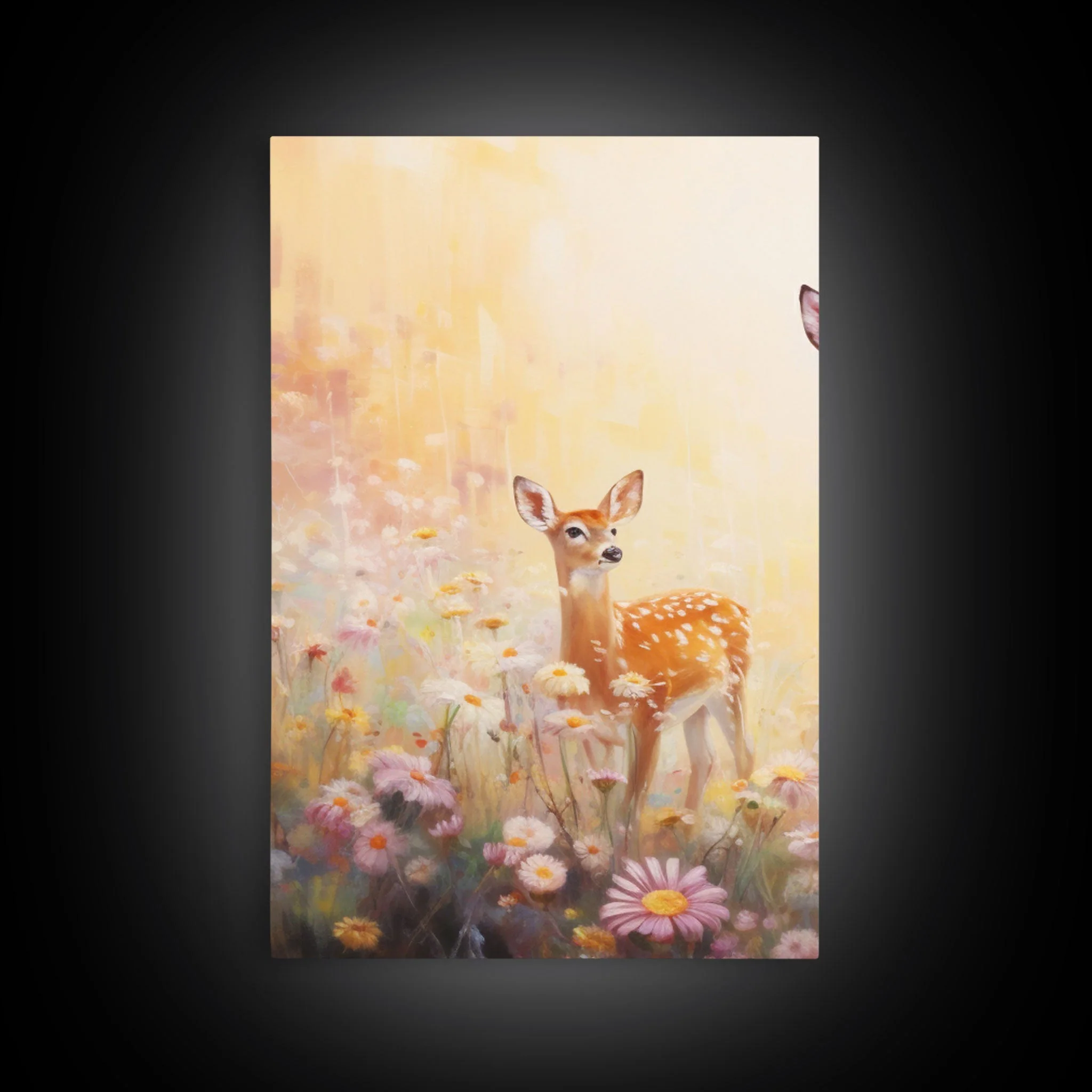 Deer Wall Art, Canvas Print, 3 Piece Wall Art - Image 10