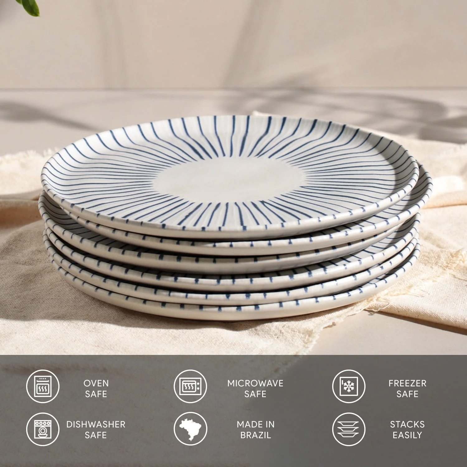Dinner Plate Set of 6 - Image 204