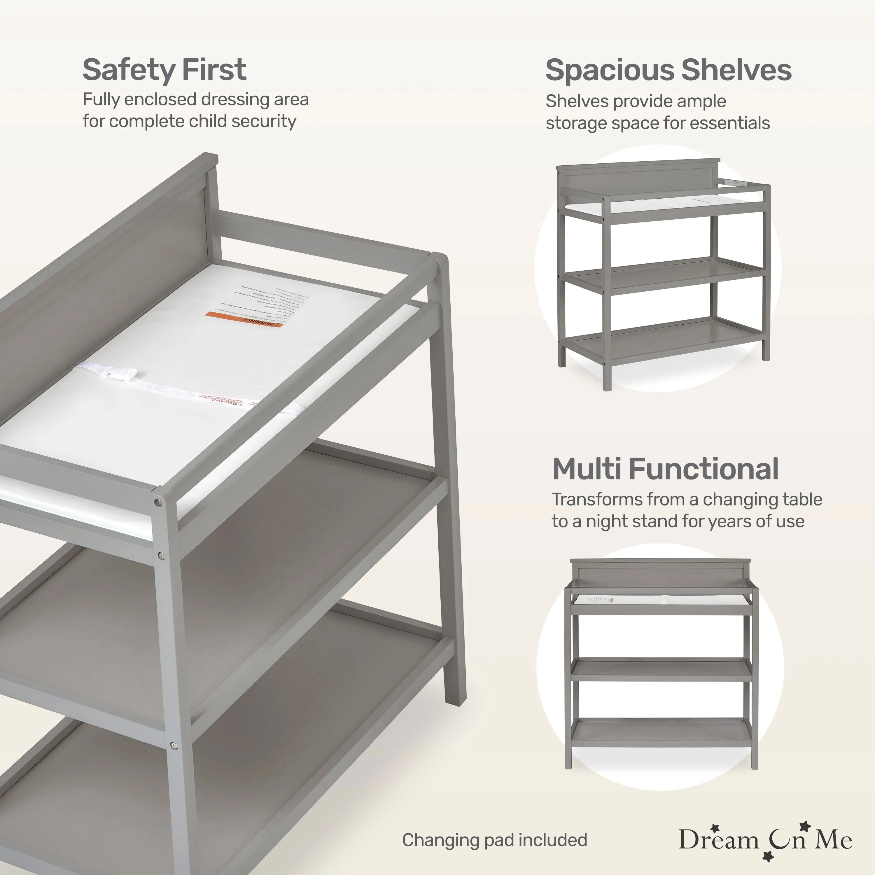 Dream On Me Jax Universal Changing table - Image 29