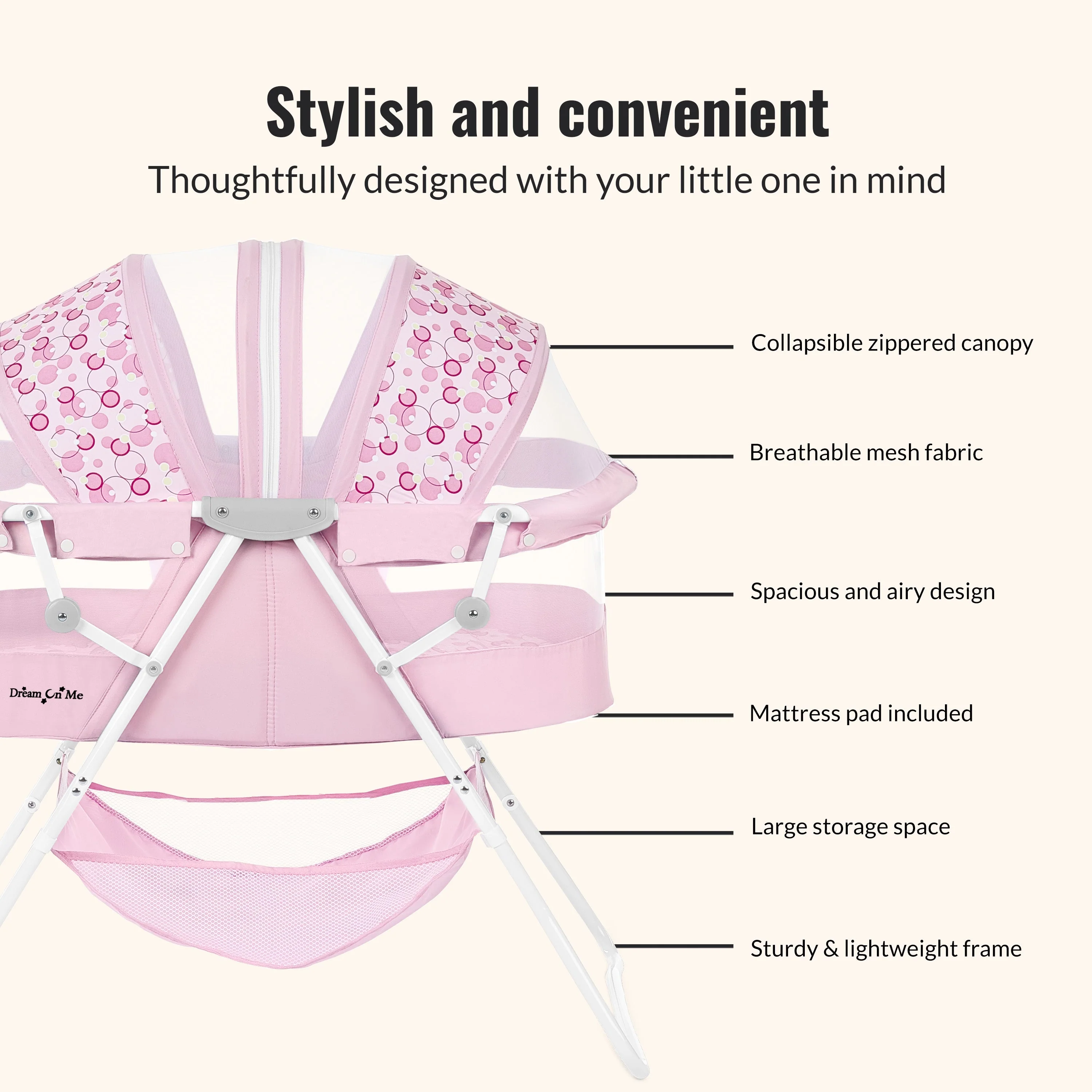 Dream On Me Karley Bassinet - Image 17