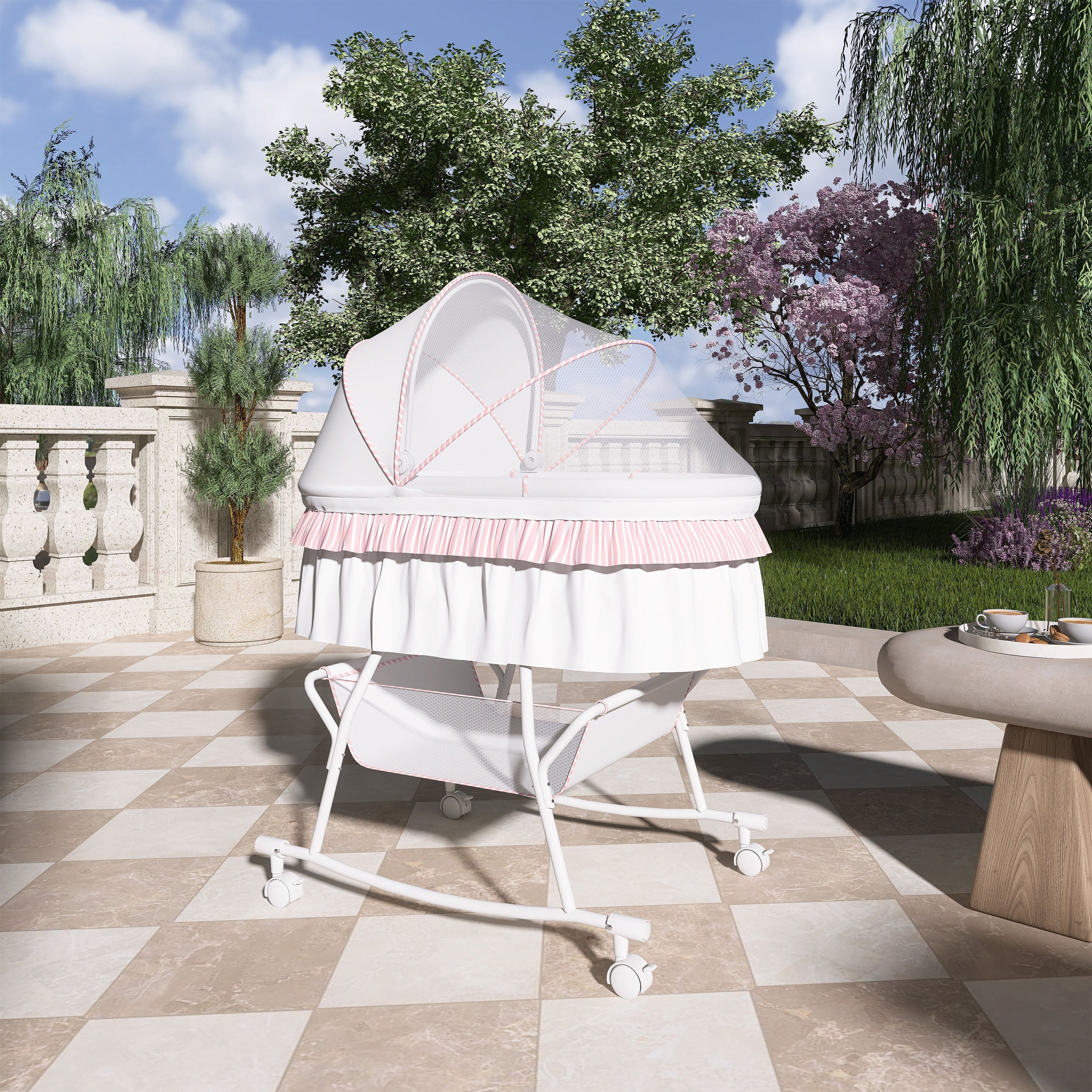 Dream On Me Lacy Portable 2-In-1 Bassinet - Image 22