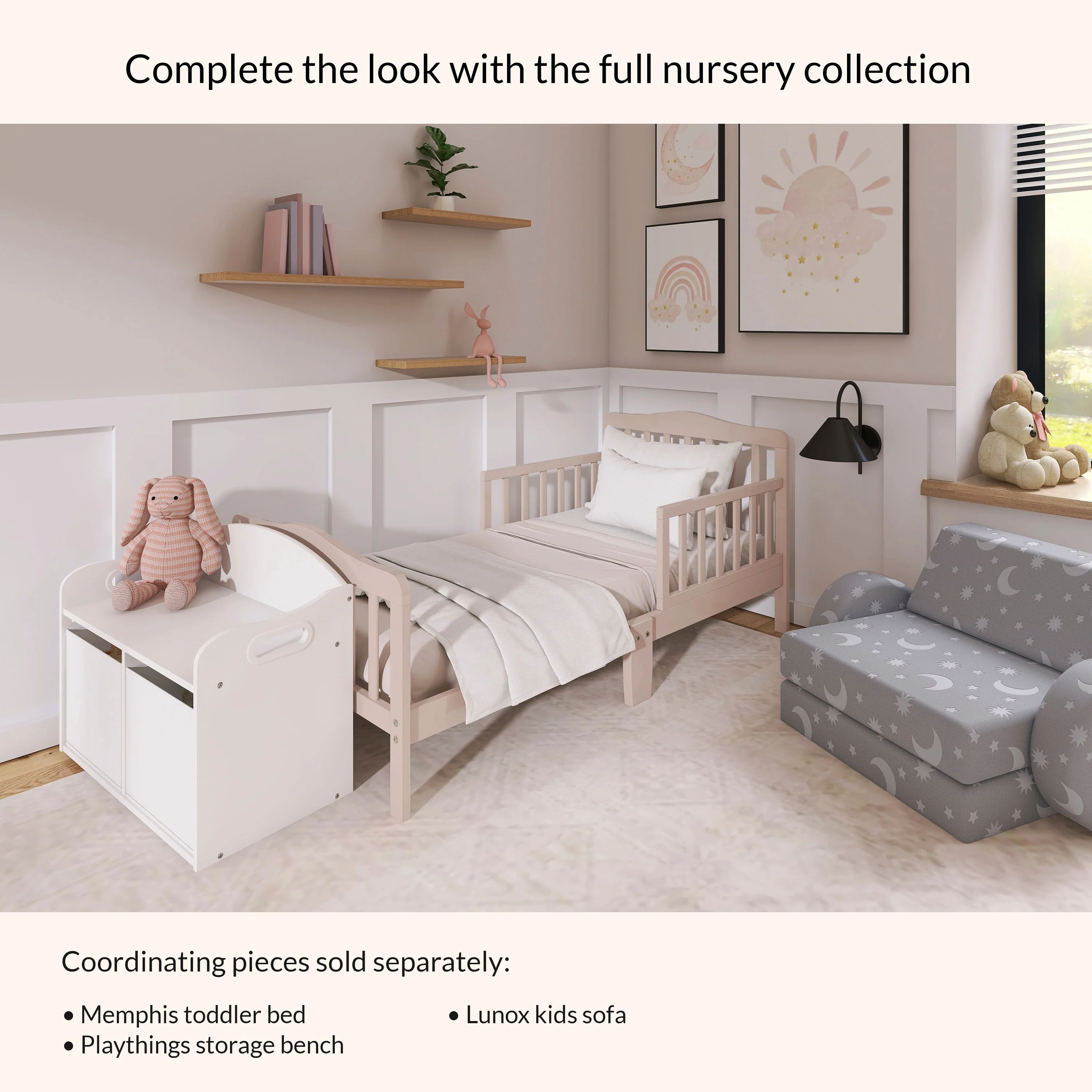 Dream On Me Memphis Classic Design Toddler Bed - Image 6