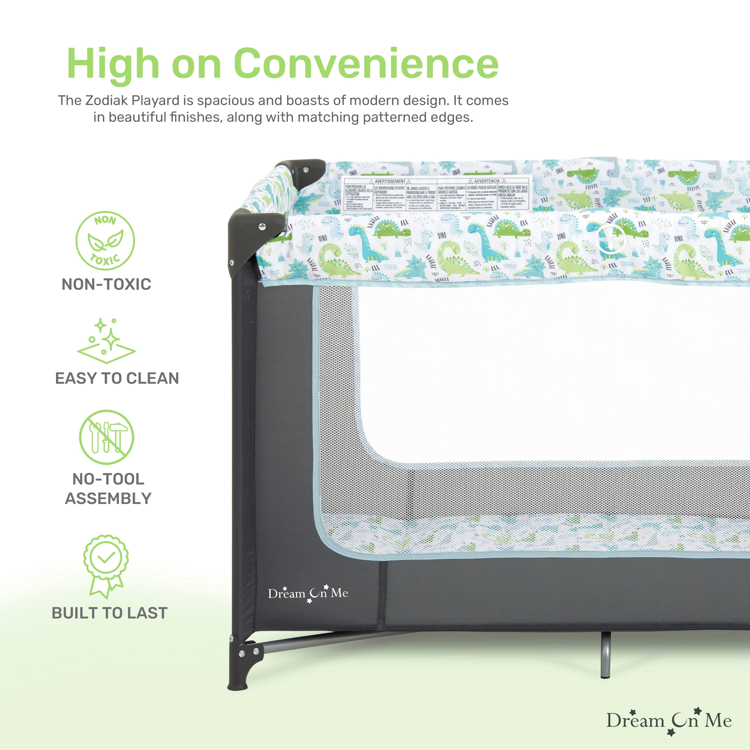 Dream On Me Zodiak Portable Play Yard - Image 30