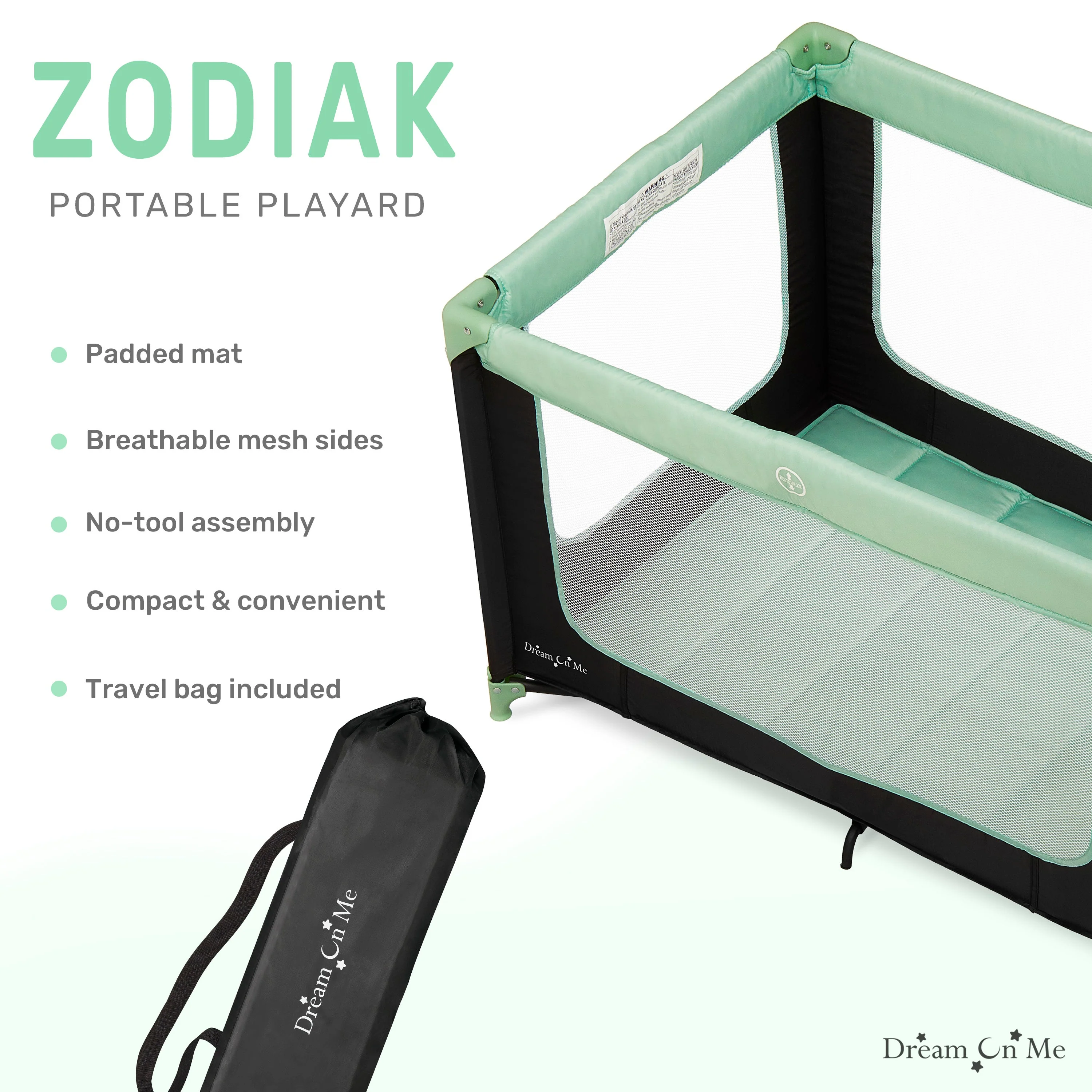 Dream On Me Zodiak Portable Play Yard - Image 9